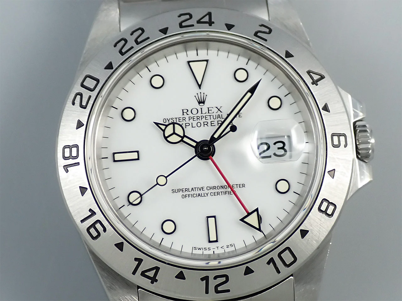 ロレックス エクスプローラーII Ref.16570 ステンレススチール ホワイト文字盤 - Image 3