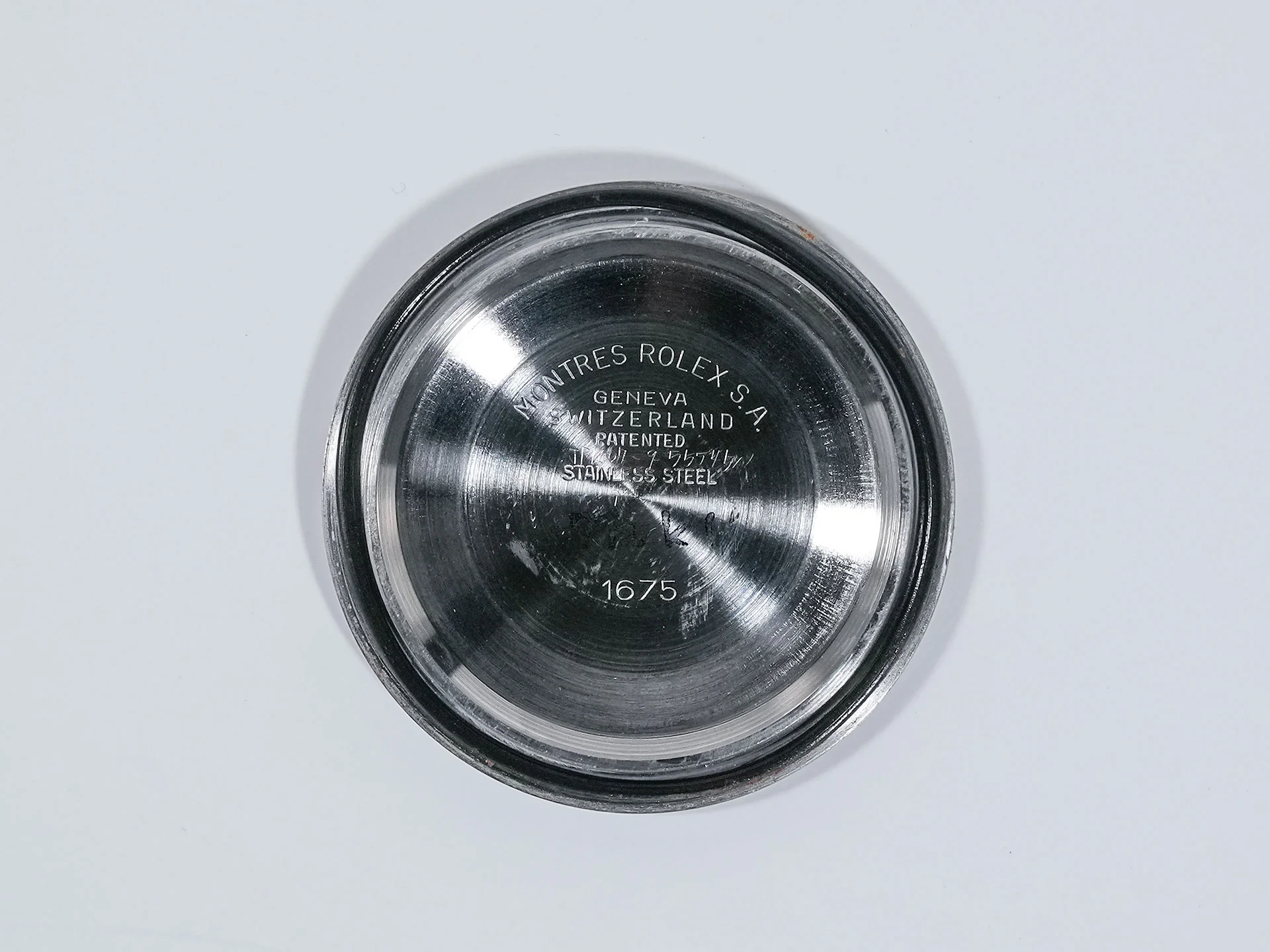 ロレックス GMTマスター Ref.1675 ステンレススチール ブラック文字盤 オイスターブレスレット - Image 13