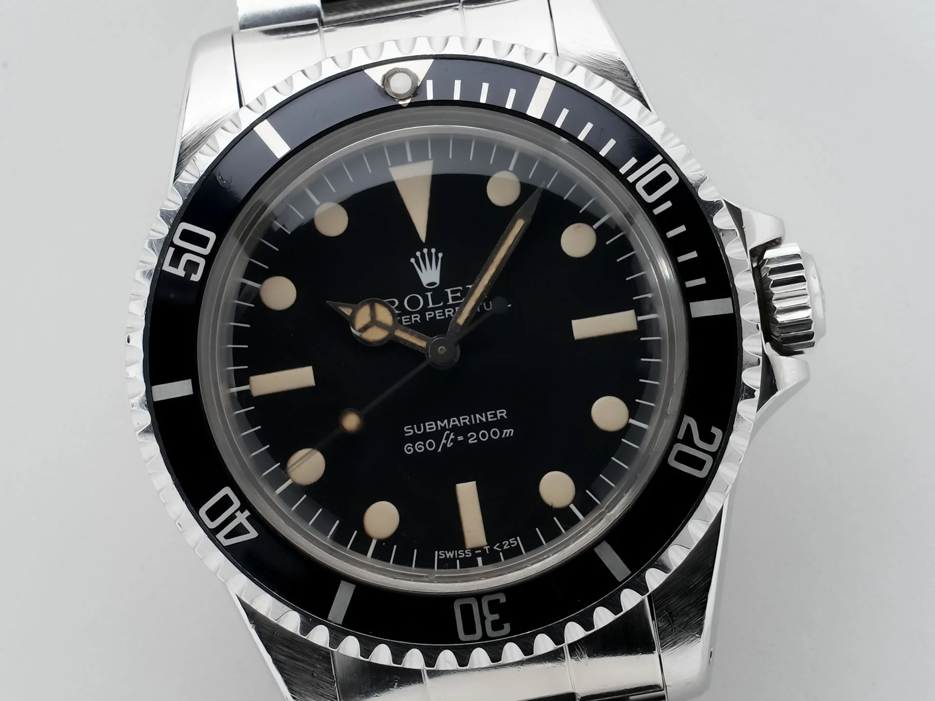 ロレックス サブマリーナー Ref.5513 ステンレススチール ブラック文字盤 中古 wtzg9szp - Image 3
