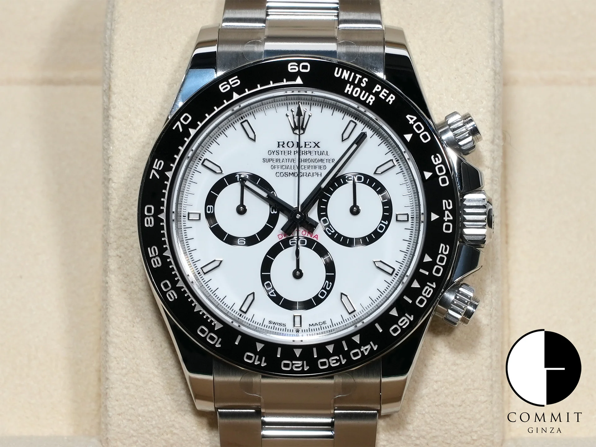 ロレックス デイトナ Ref.126500LN ステンレススチール ホワイト文字盤