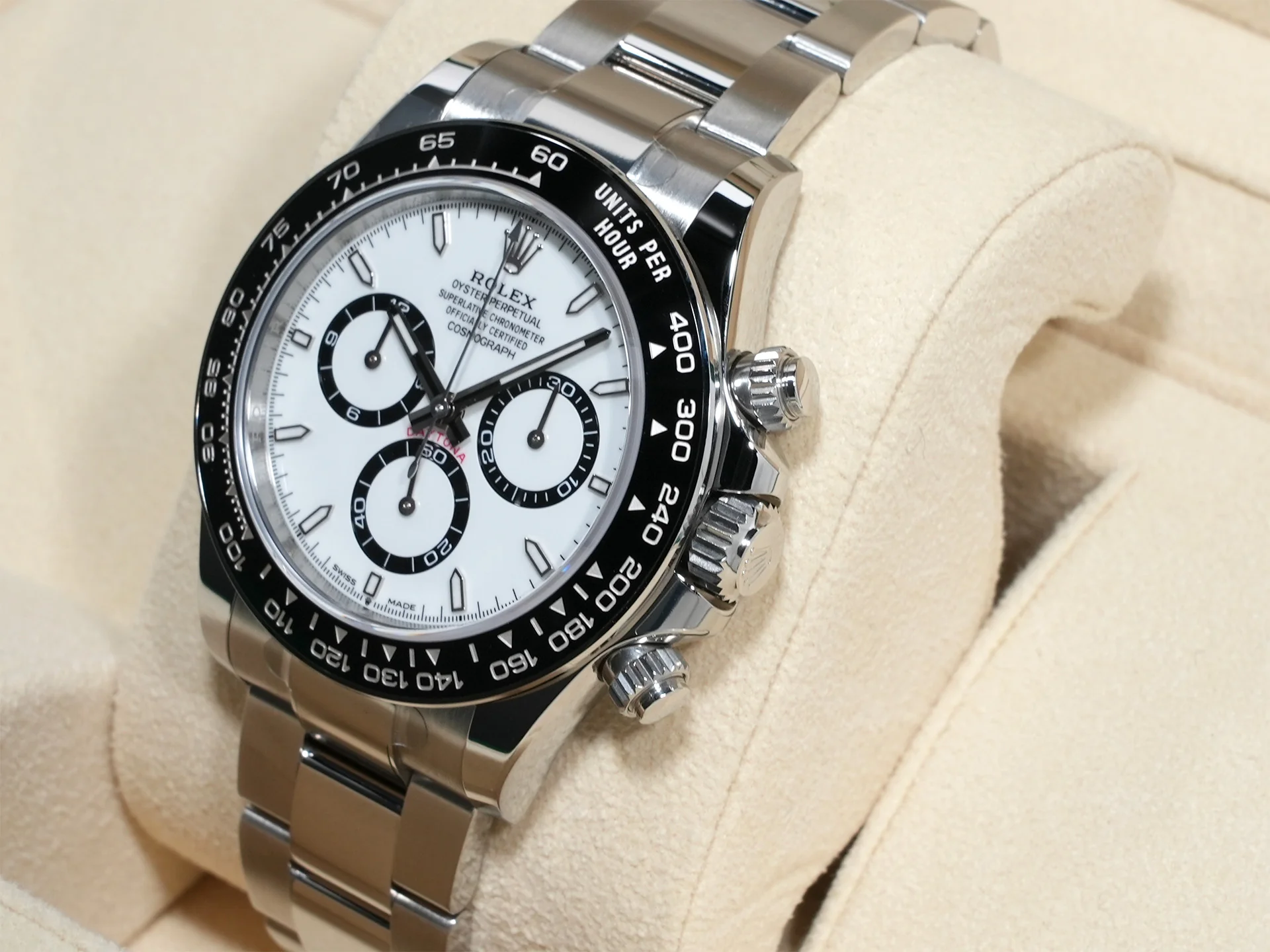ロレックス デイトナ Ref.126500LN ステンレススチール ホワイト文字盤 - Image 4