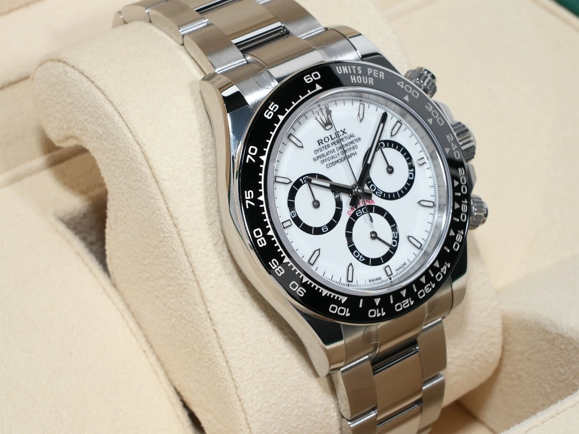 ロレックス デイトナ Ref.126500LN ステンレススチール ホワイト文字盤 - Image 5