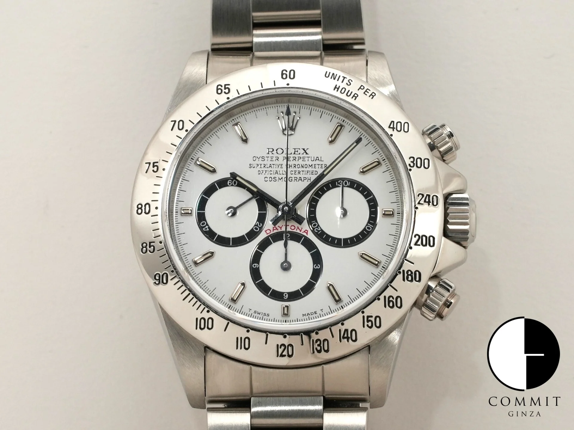 ロレックス デイトナ エルプリメロ Ref.16520 ステンレススチール ホワイト文字盤 中古 ww6u523m