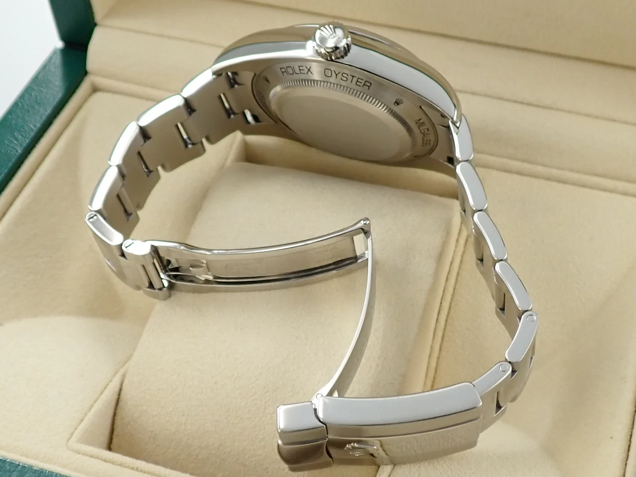 ロレックス ミルガウス Ref.116400 ステンレススチール ホワイト文字盤 - Image 8
