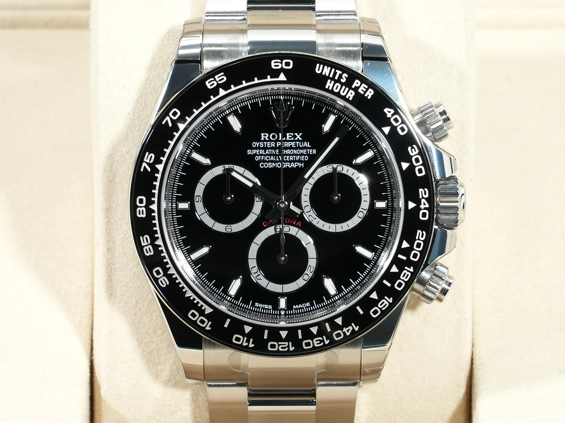 ロレックス デイトナ Ref.126500LN ステンレススチール ブラック文字盤 - Image 2