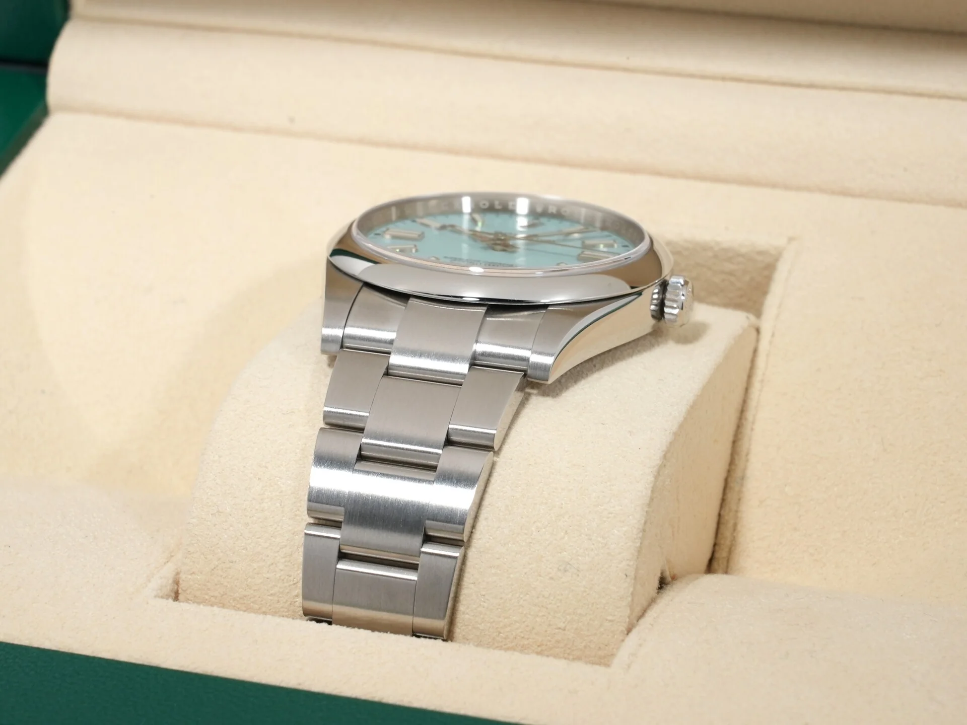ロレックス オイスターパーペチュアル41 Ref.124300 ステンレススチール ターコイズ文字盤 美品 wycqiz63 - Image 6