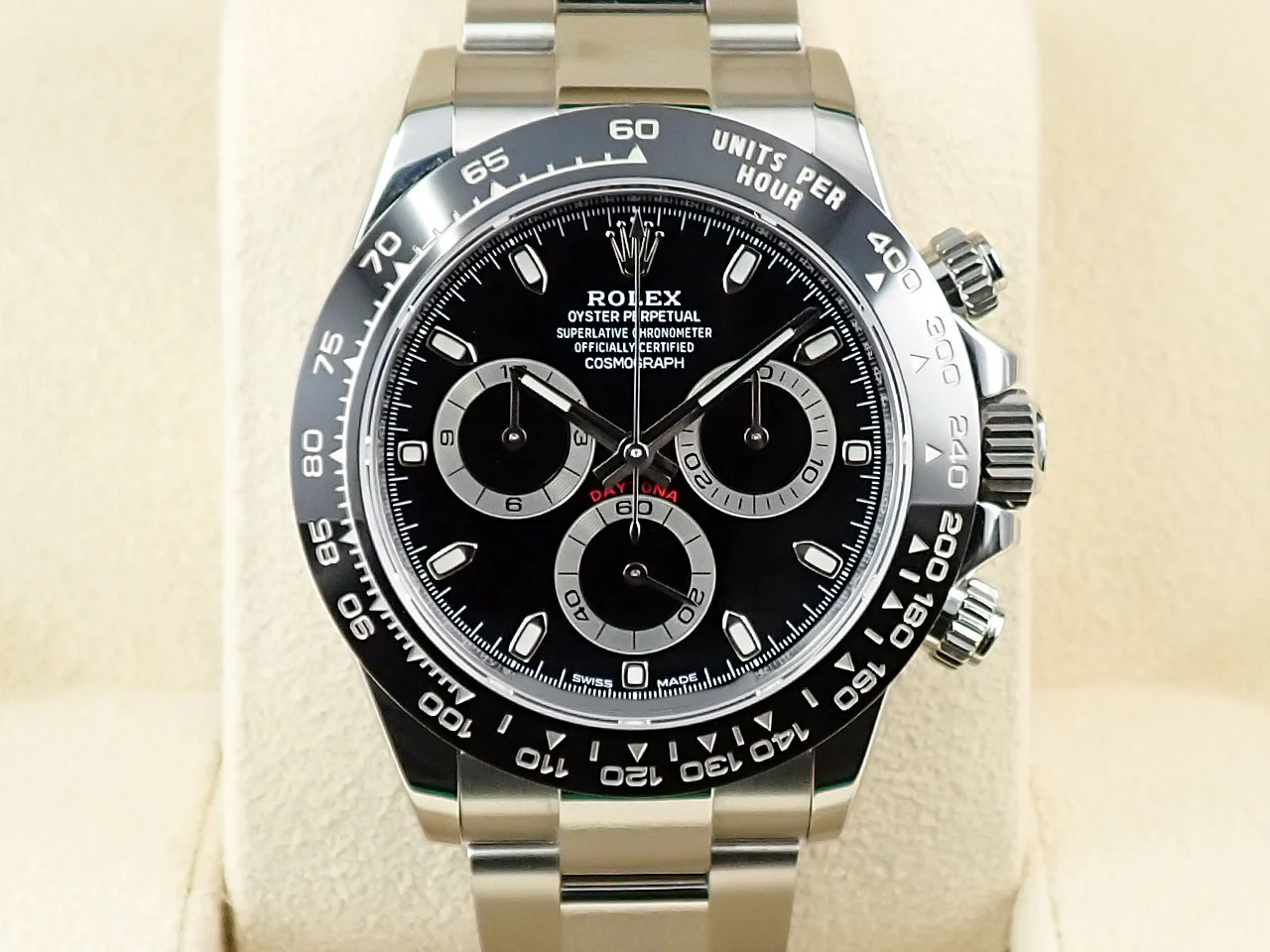 ロレックス デイトナ Ref.116500LN ステンレススチール ブラック文字盤 - Image 2