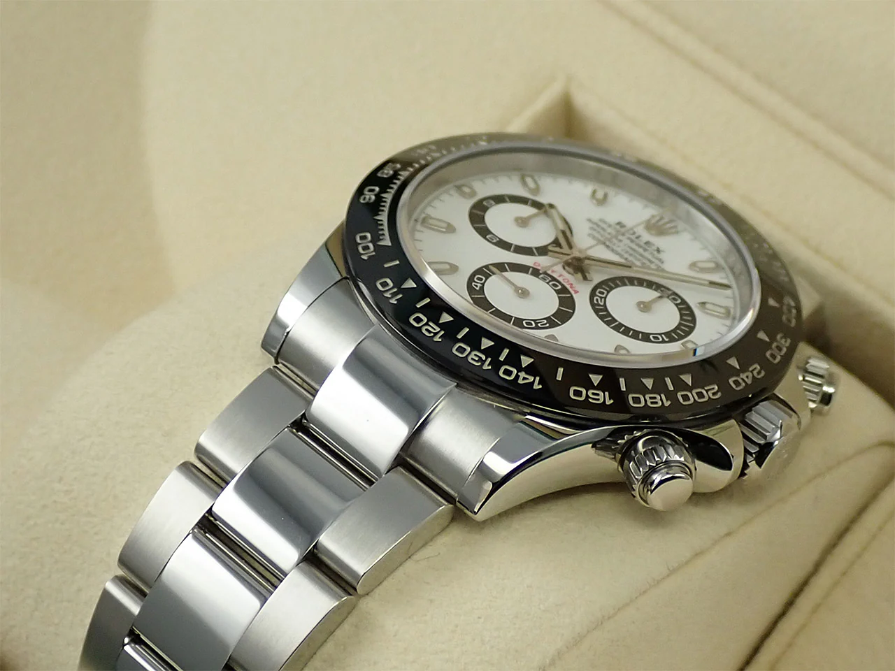 ロレックス デイトナ Ref.116500LN ステンレススチール ホワイト文字盤 - Image 6