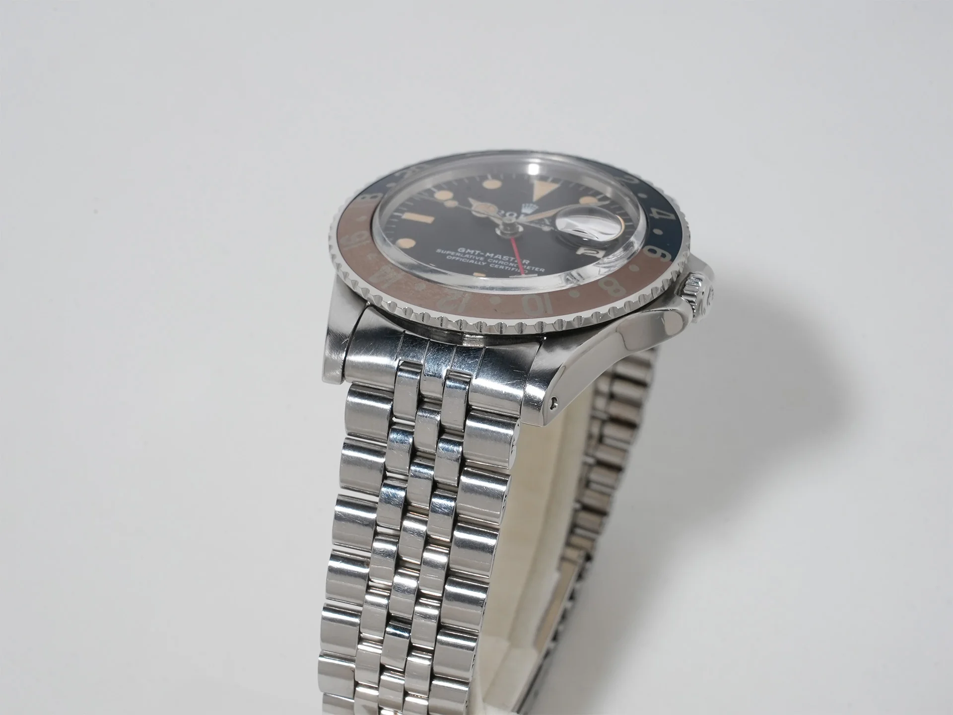 ロレックス GMTマスター Ref.1675 ステンレススチール ブラック文字盤 ジュビリーブレスレット 中古 x5qsyqeq - Image 6