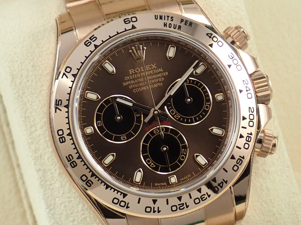 ロレックス デイトナ Ref.116505 エバーローズゴールド チョコレート文字盤 - Image 3