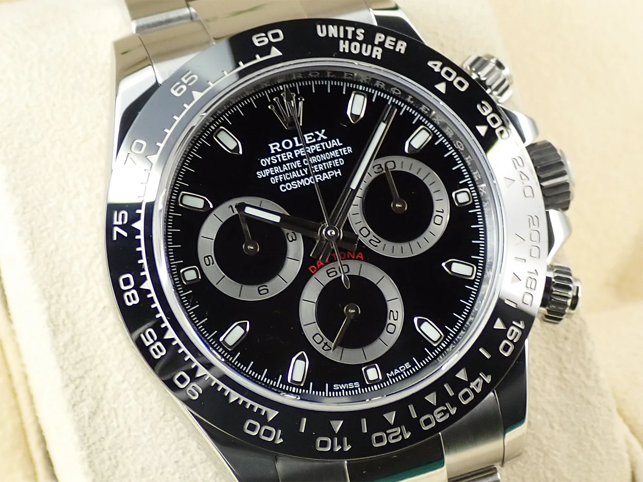 ロレックス デイトナ Ref.116500LN ステンレススチール ブラック文字盤 - Image 3