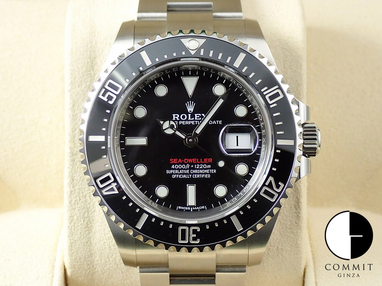 ロレックス シードゥエラー Ref.126600 ステンレススチール ブラック文字盤