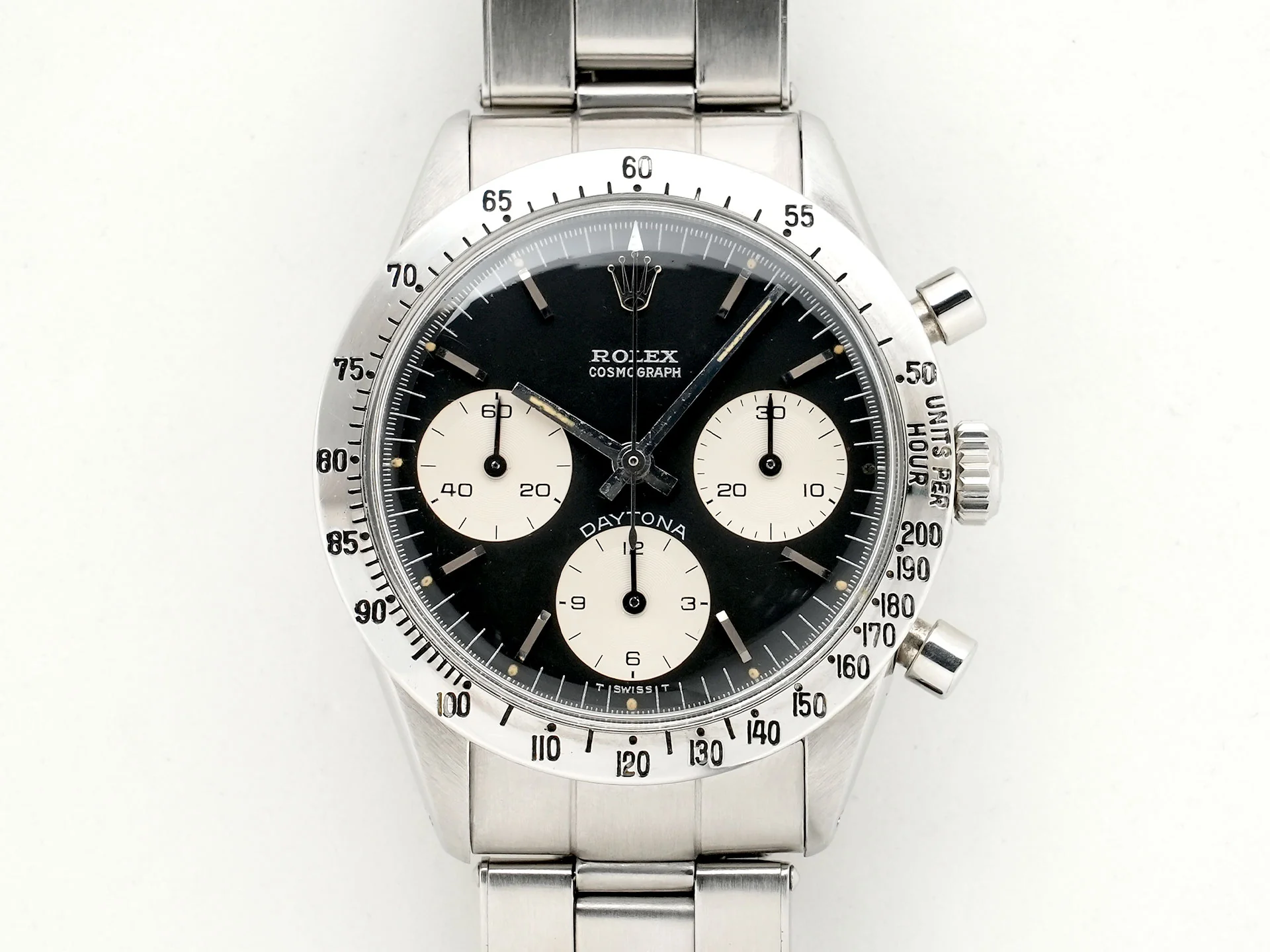 ロレックス デイトナ Ref.6239 ステンレススチール ブラック文字盤 中古 x8njmt9t - Image 2