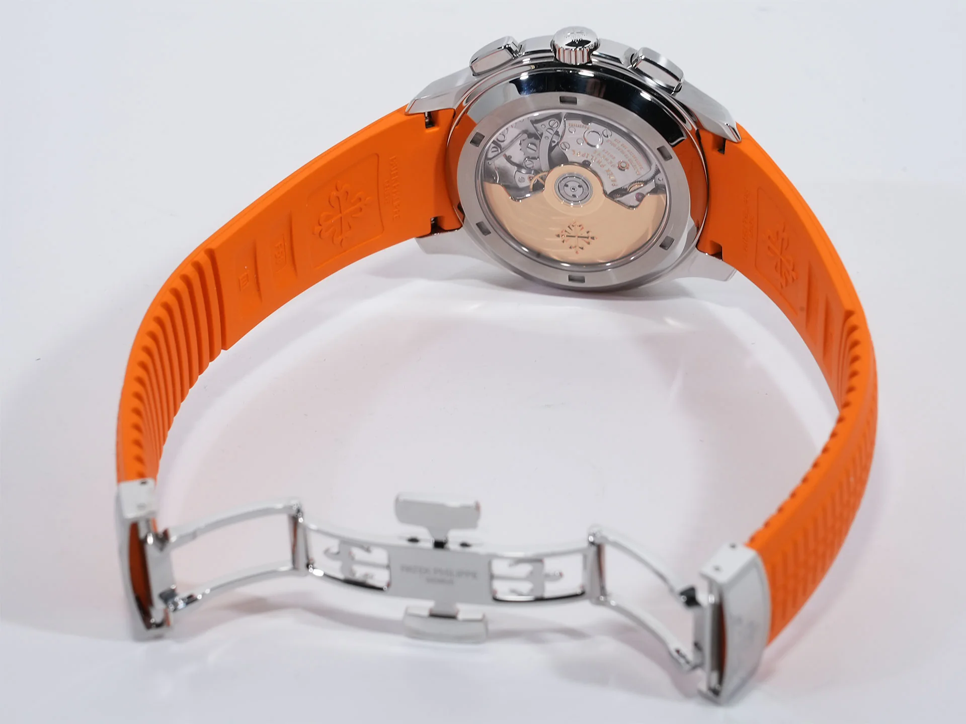 パテックフィリップ アクアノート クロノグラフ Ref.5968A-001 ステンレススチール ブラック文字盤 中古 x9pdru25 - Image 8