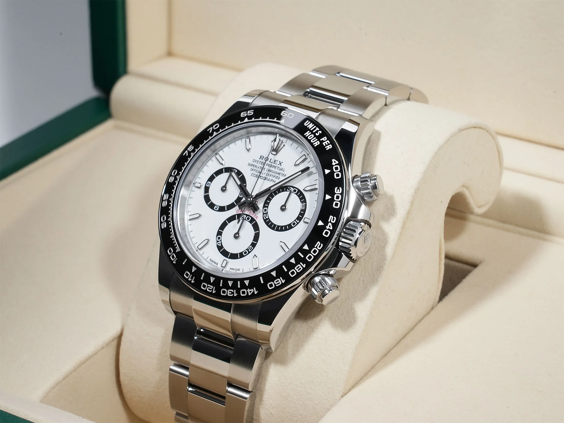 ロレックス デイトナ Ref.126500LN ステンレススチール ホワイト文字盤 - Image 4