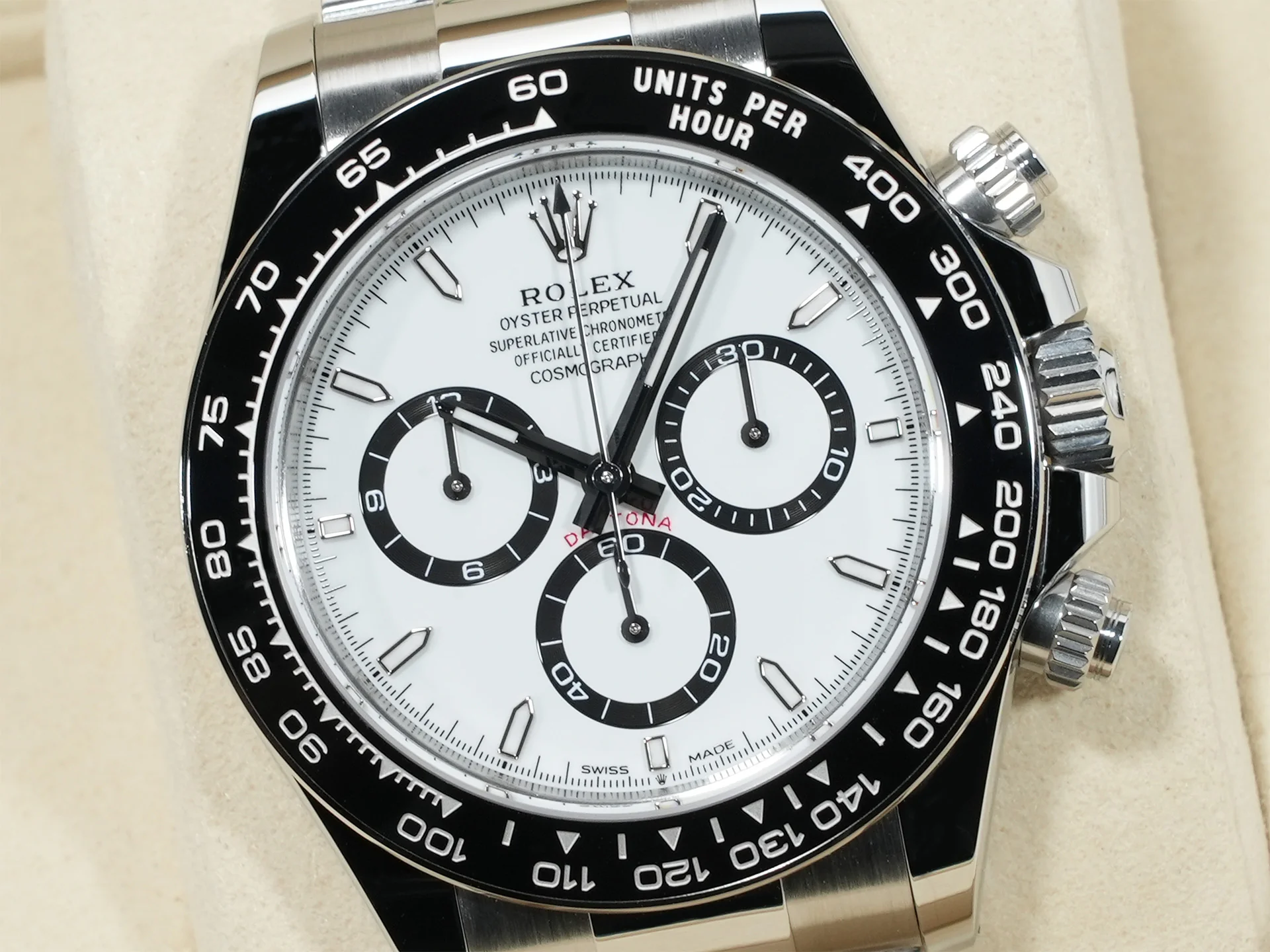 ロレックス デイトナ Ref.126500LN ステンレススチール ホワイト文字盤 未使用 xchxwr8r - Image 3