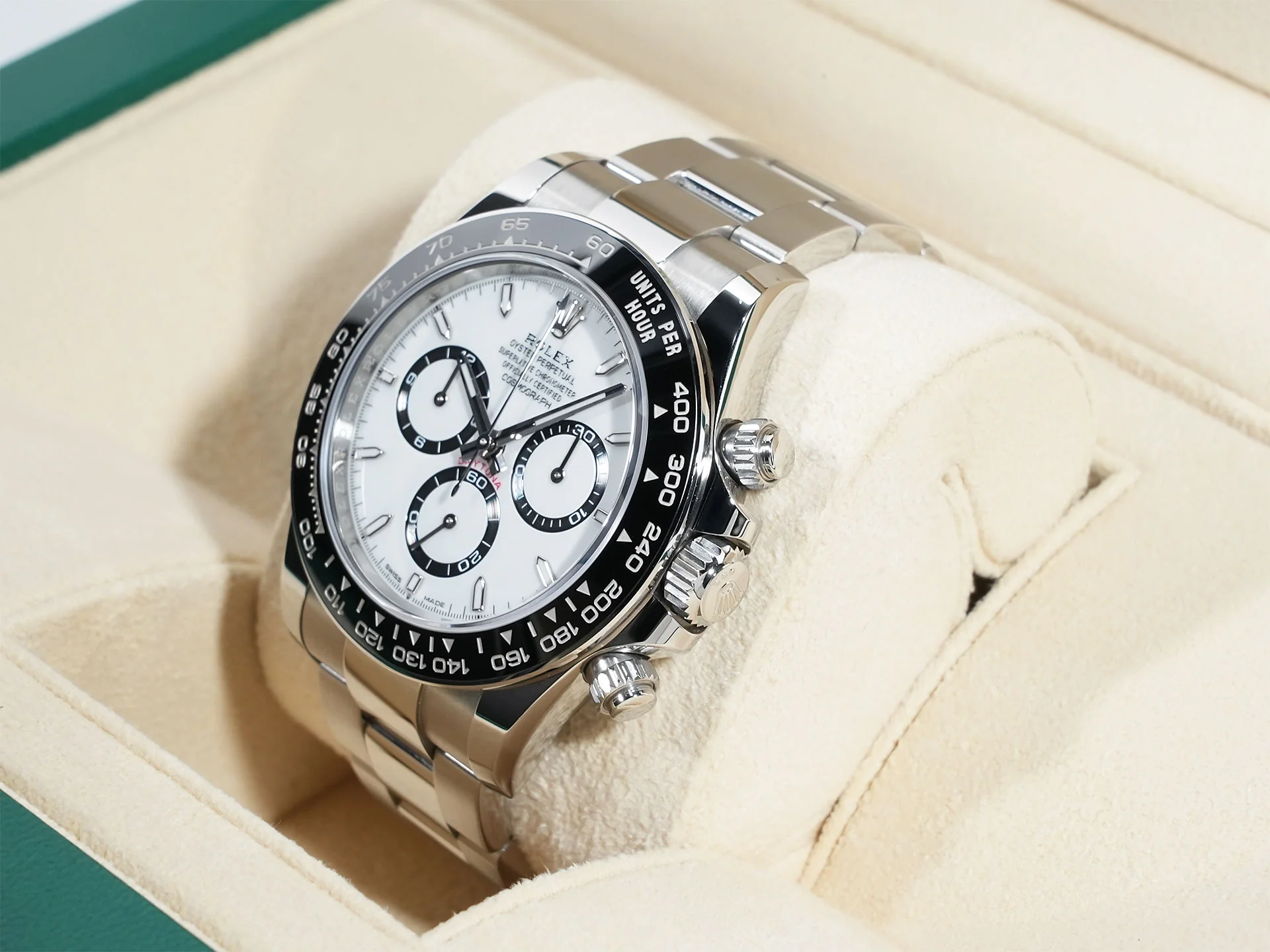 ロレックス デイトナ Ref.126500LN ステンレススチール ホワイト文字盤 - Image 4