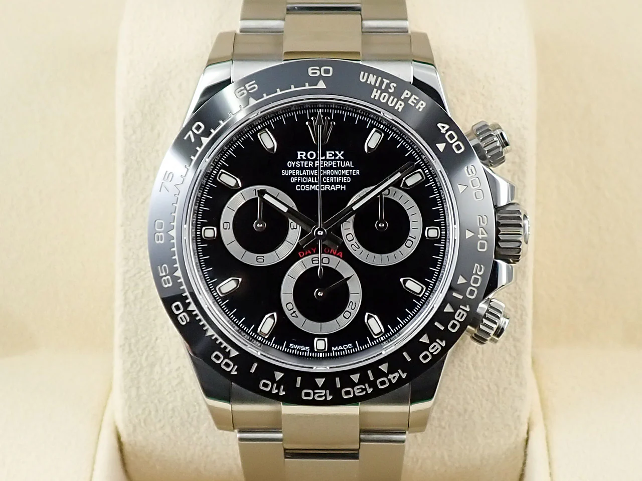 ロレックス デイトナ Ref.116500LN ステンレススチール ブラック文字盤 - Image 2