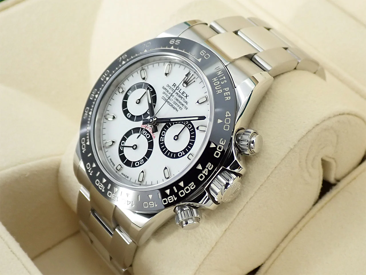 ロレックス デイトナ Ref.116500LN ステンレススチール ホワイト文字盤 - Image 4
