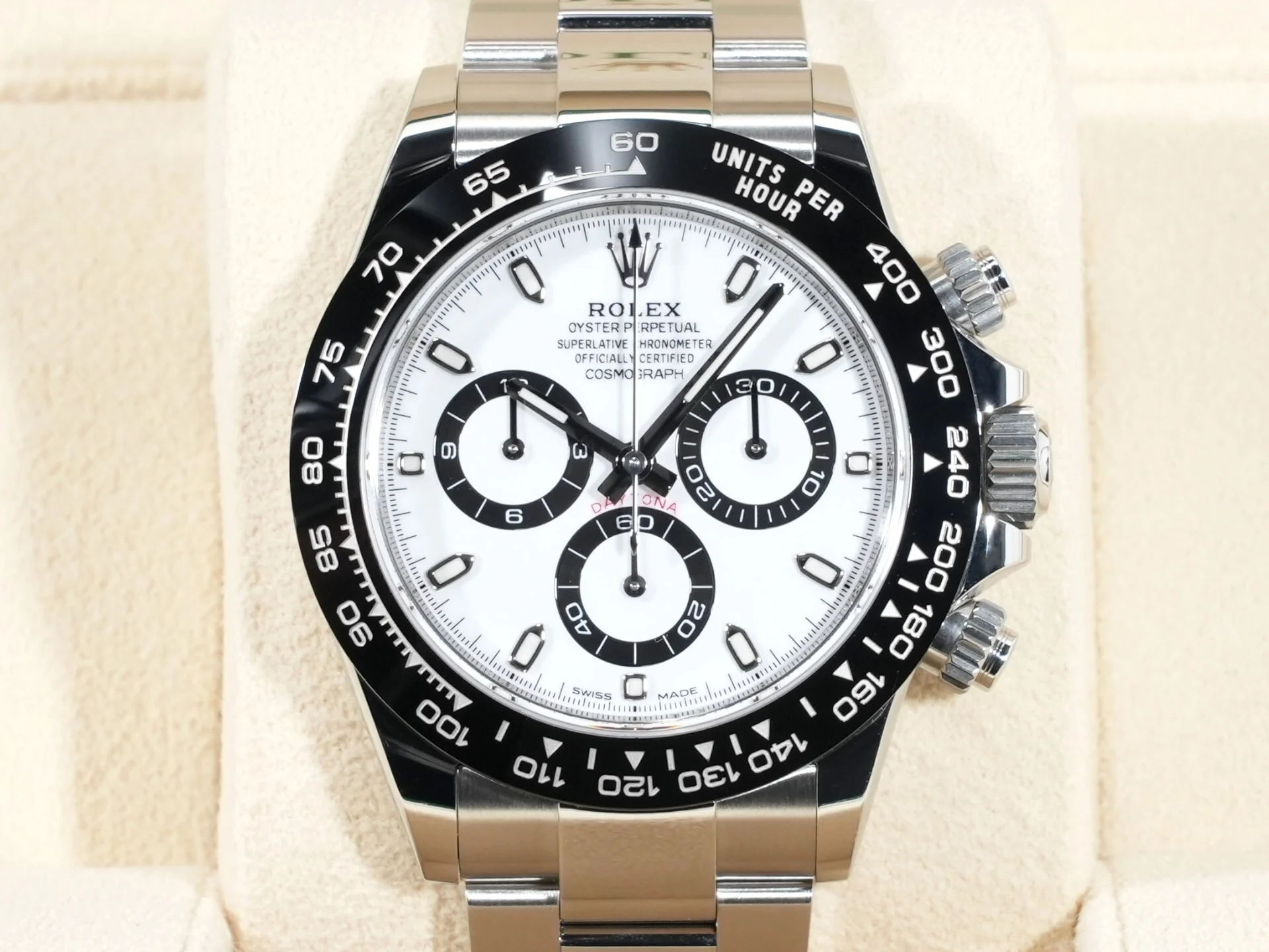 ロレックス デイトナ Ref.116500LN ステンレススチール ホワイト文字盤 - Image 2