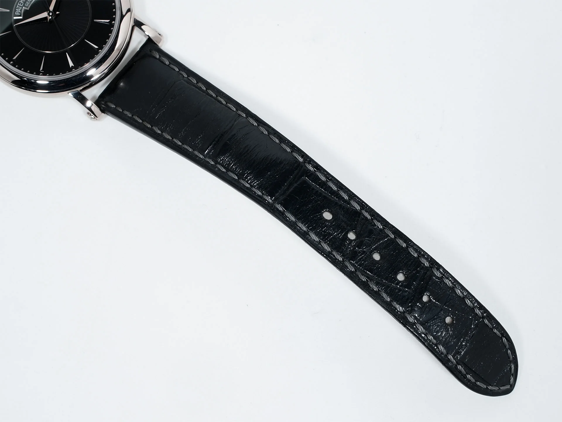 パテックフィリップ カラトラバ オフィサー Ref.5153G-001 ホワイトゴールド ブラック文字盤 美中古 xnbaqbgx - Image 12