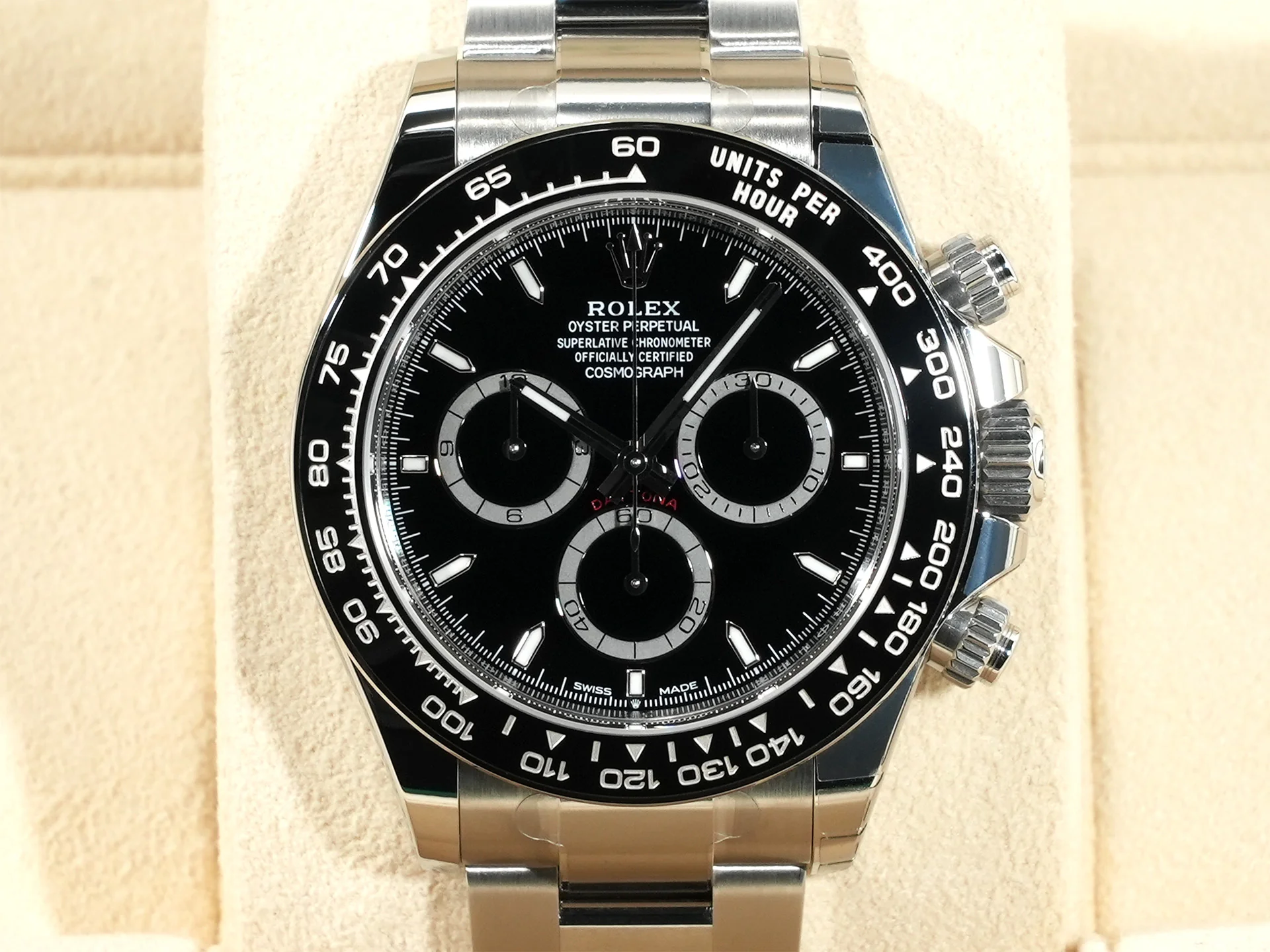 ロレックス デイトナ Ref.126500LN ステンレススチール ブラック文字盤 - Image 2