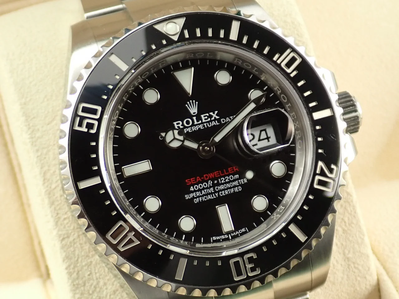 ロレックス シードゥエラー Ref.126600 ステンレススチール ブラック文字盤 - Image 3