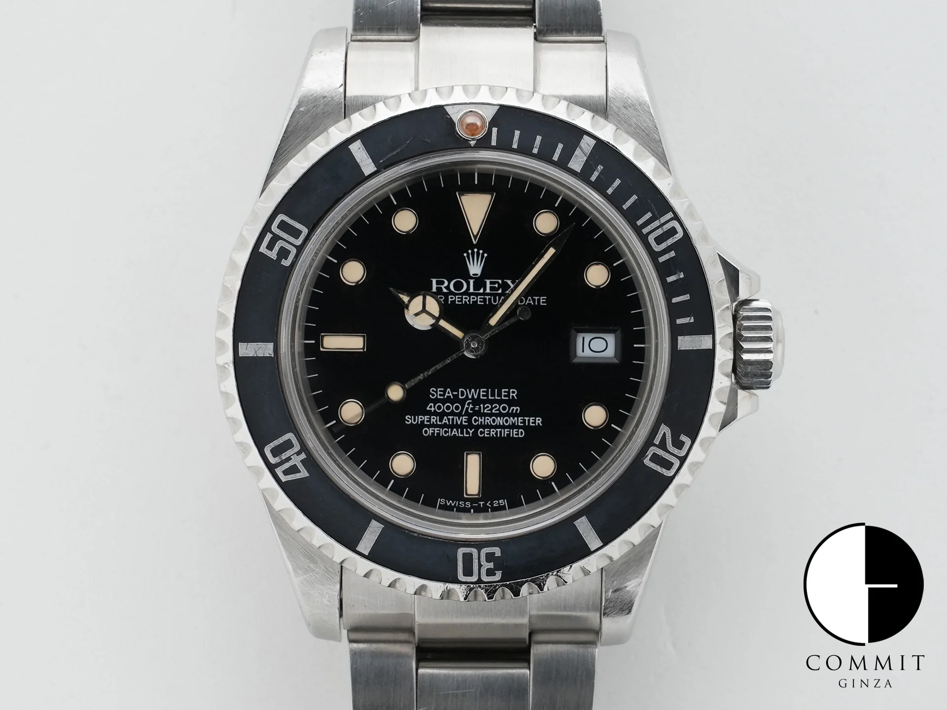ロレックス シードゥエラー トリプルシックス Ref.16660 ステンレススチール ブラック文字盤 中古 xxx834zp