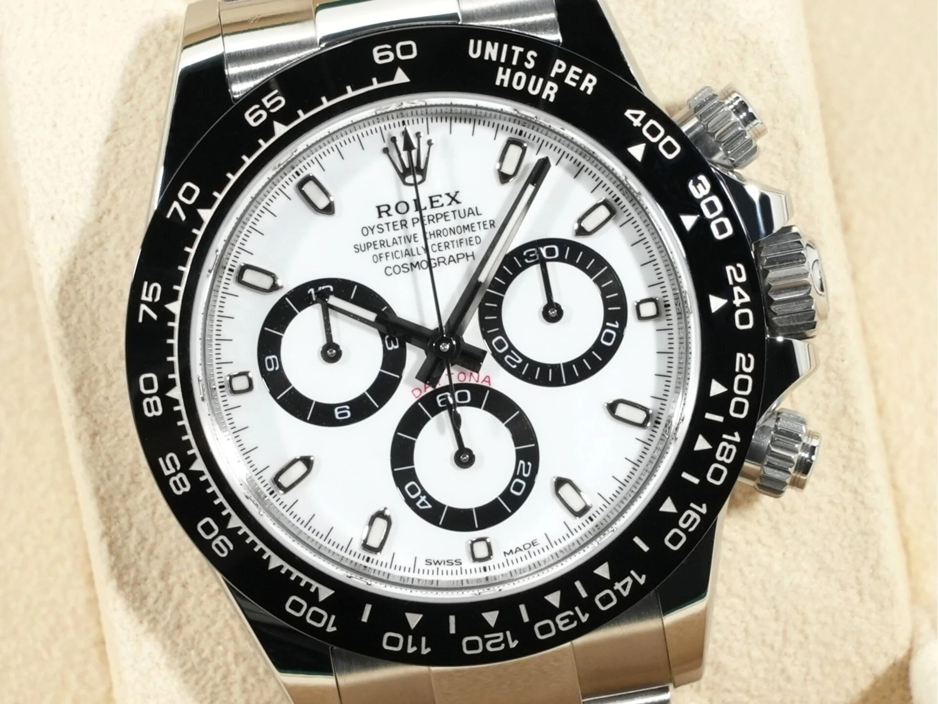 ロレックス デイトナ Ref.116500LN ステンレススチール ホワイト文字盤 - Image 3
