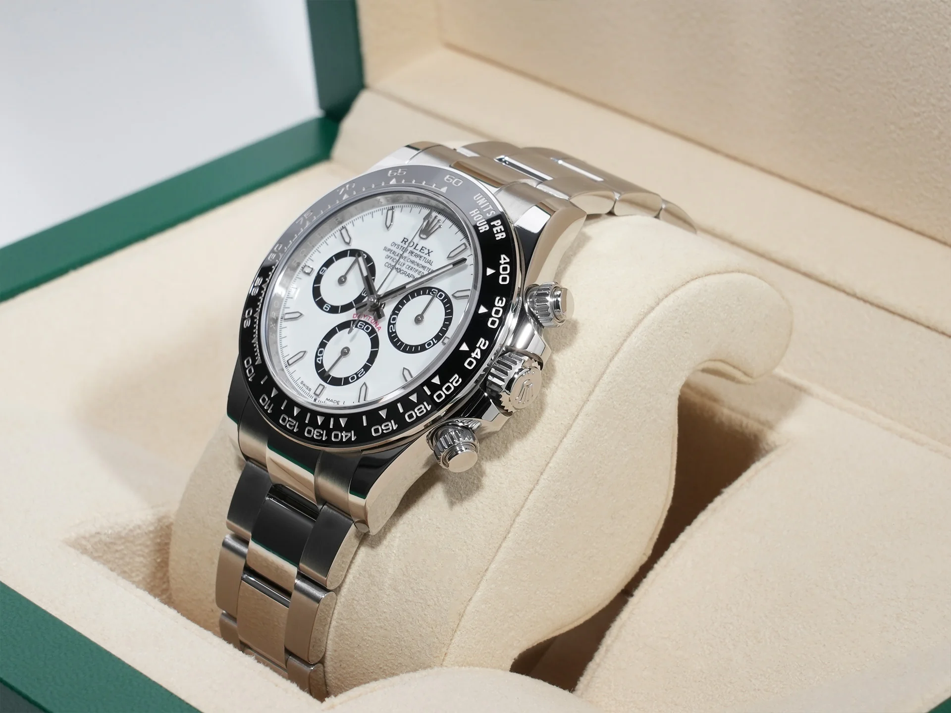 ロレックス デイトナ Ref.126500LN ステンレススチール ホワイト文字盤 - Image 4