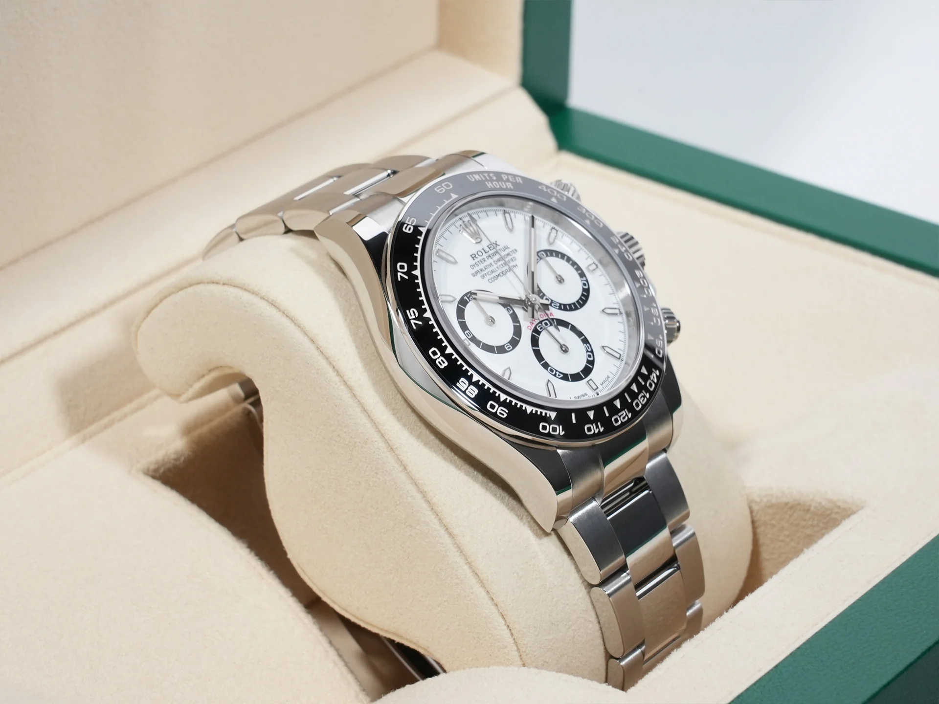 ロレックス デイトナ Ref.126500LN ステンレススチール ホワイト文字盤 - Image 5