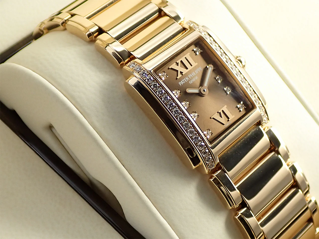 パテックフィリップ Twenty-4 Ref.4908/11R-010 ローズゴールド チョコレート文字盤 - Image 5