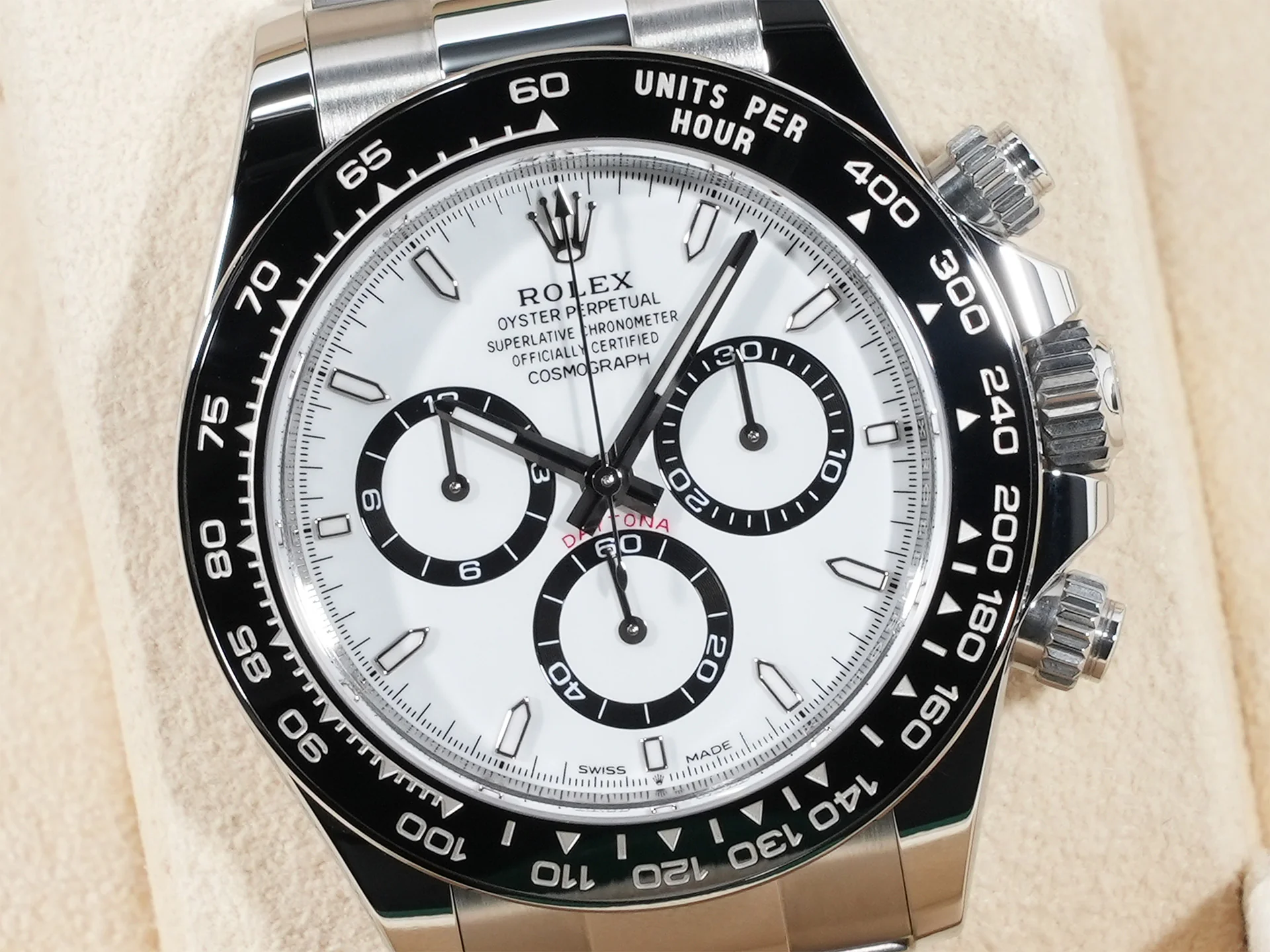ロレックス デイトナ Ref.126500LN ステンレススチール ホワイト文字盤 - Image 3