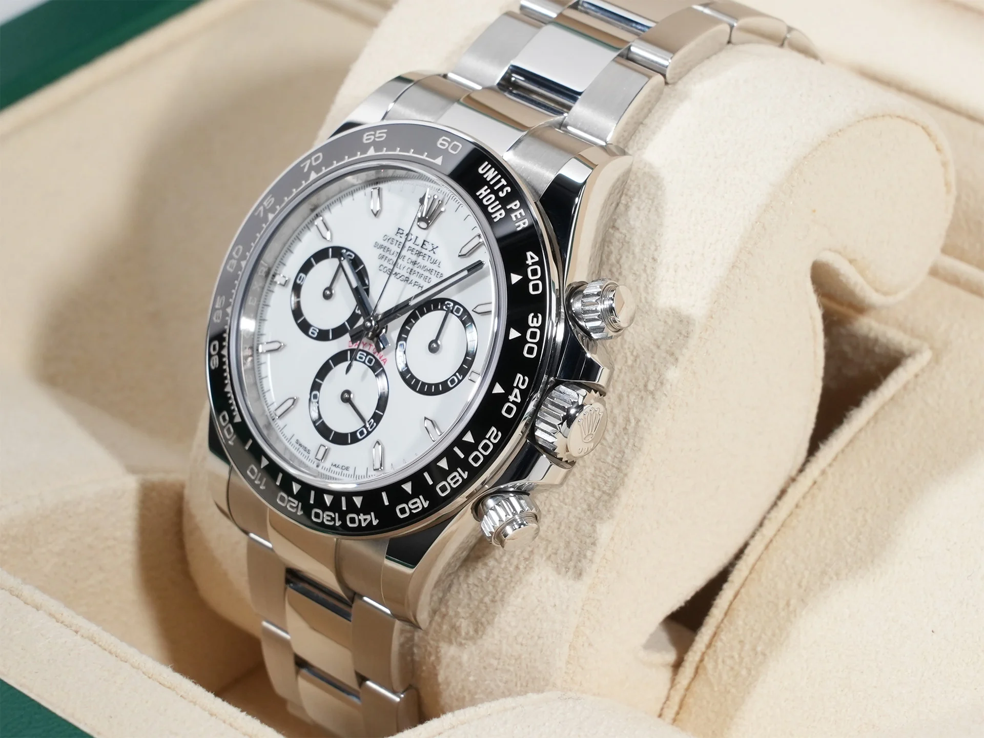 ロレックス デイトナ Ref.126500LN ステンレススチール ホワイト文字盤 - Image 4