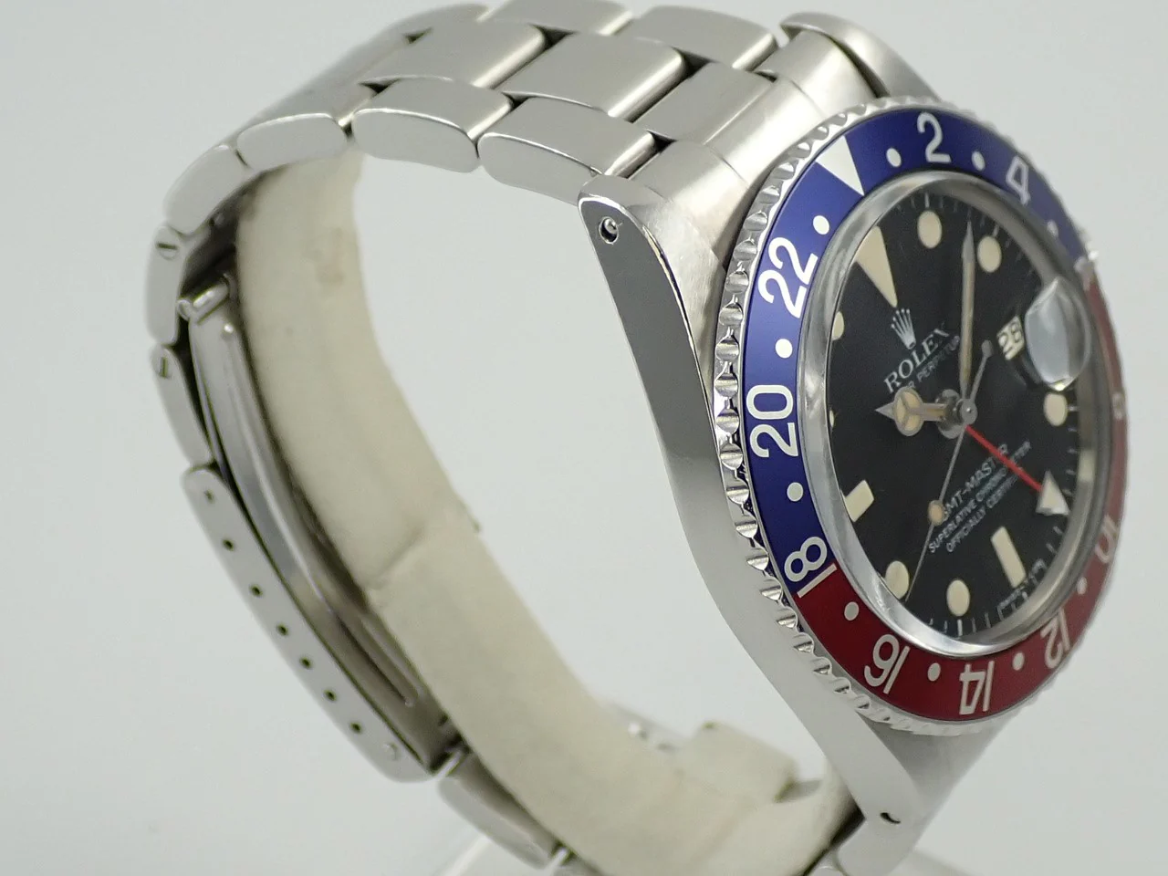 ロレックス GMTマスター Ref.1675 ステンレススチール ブラック文字盤 オイスターブレスレット - Image 5