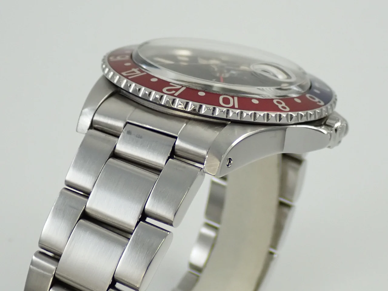 ロレックス GMTマスター Ref.1675 ステンレススチール ブラック文字盤 オイスターブレスレット - Image 6