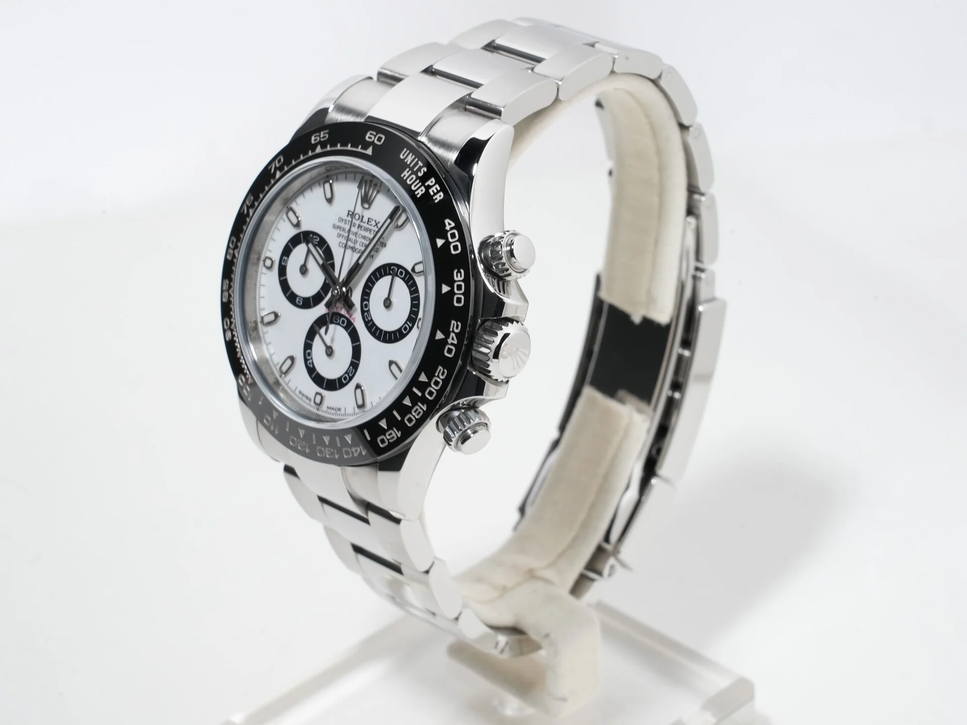 ロレックス デイトナ Ref.116500LN ステンレススチール ホワイト文字盤 - Image 4