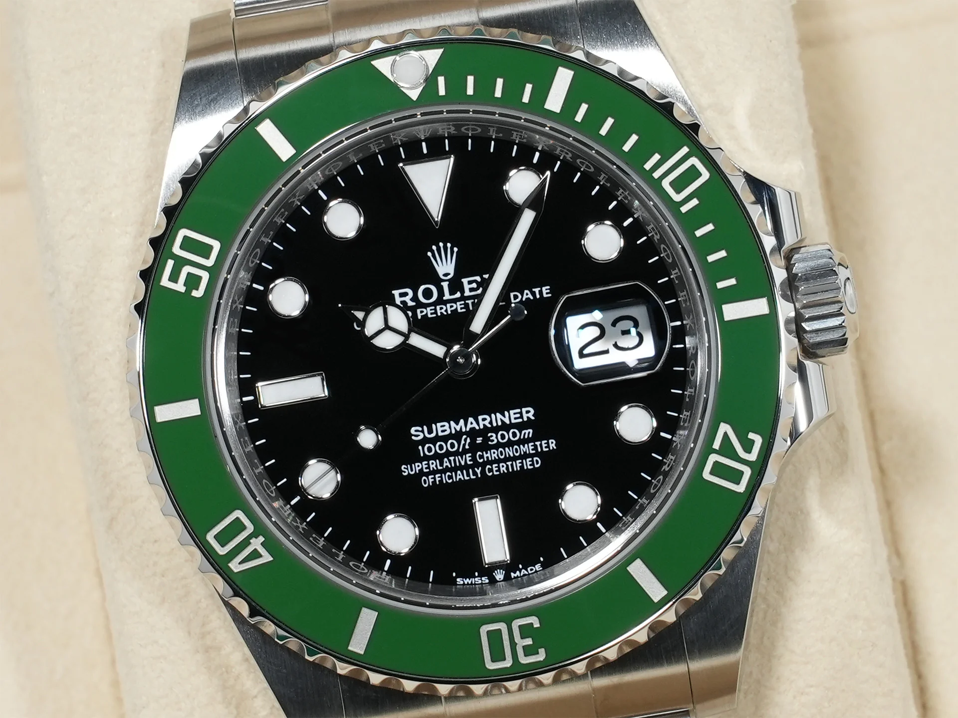 ロレックス サブマリーナー デイト Ref.126610LV ステンレススチール ブラック文字盤 美品 y53572aw - Image 3