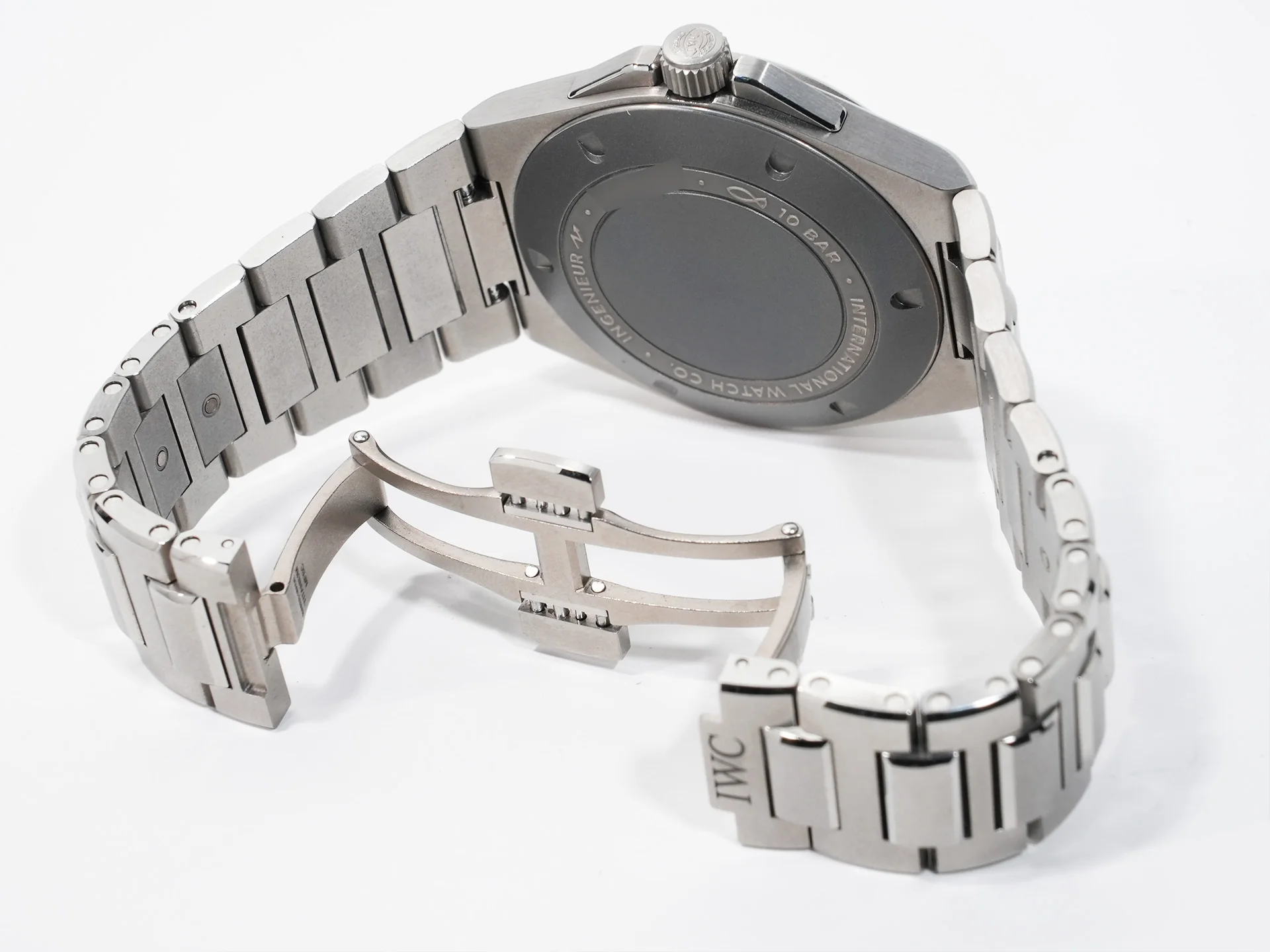 IWC インヂュニア オートマティック 40 Ref.IW328904 チタニウム グレー文字盤 美中古 y5kzb88u - Image 8