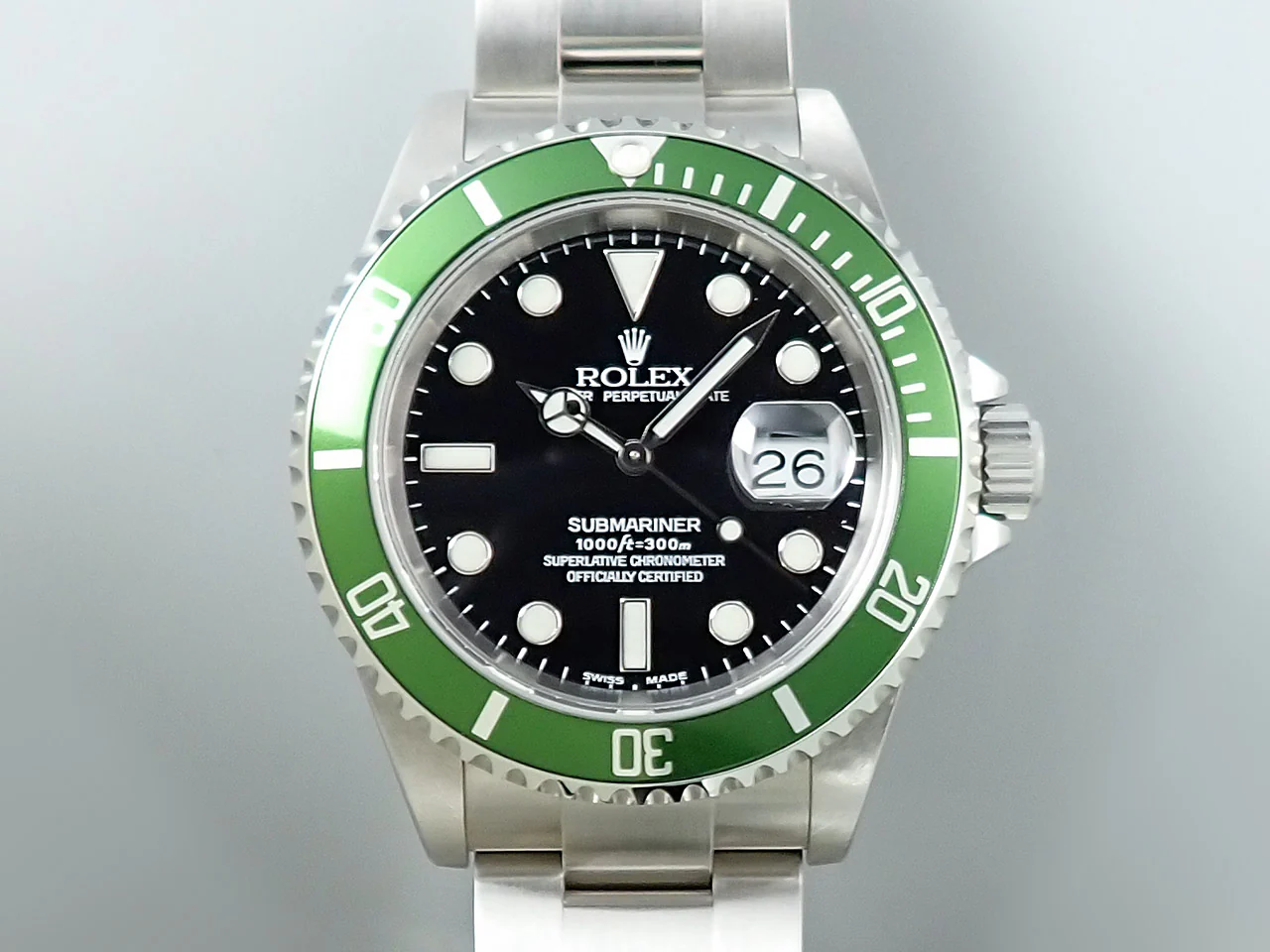 ロレックス サブマリーナー デイト Ref.16610LV ステンレススチール ブラック文字盤 - Image 2
