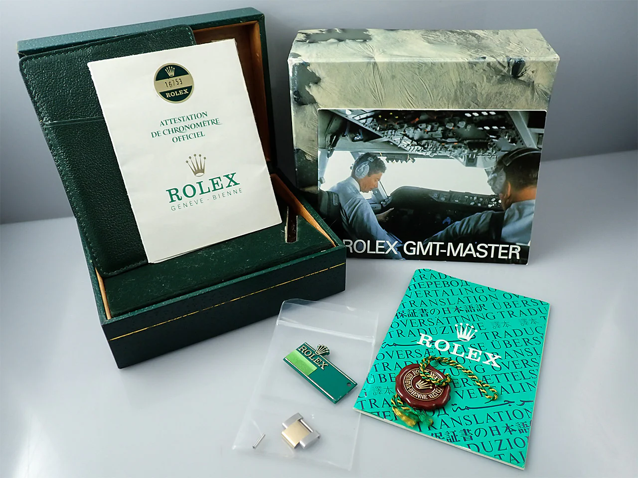 ロレックス GMTマスター Ref.16753 ステンレススチール/イエローゴールド ブラウン文字盤 オイスターブレスレット - Image 10
