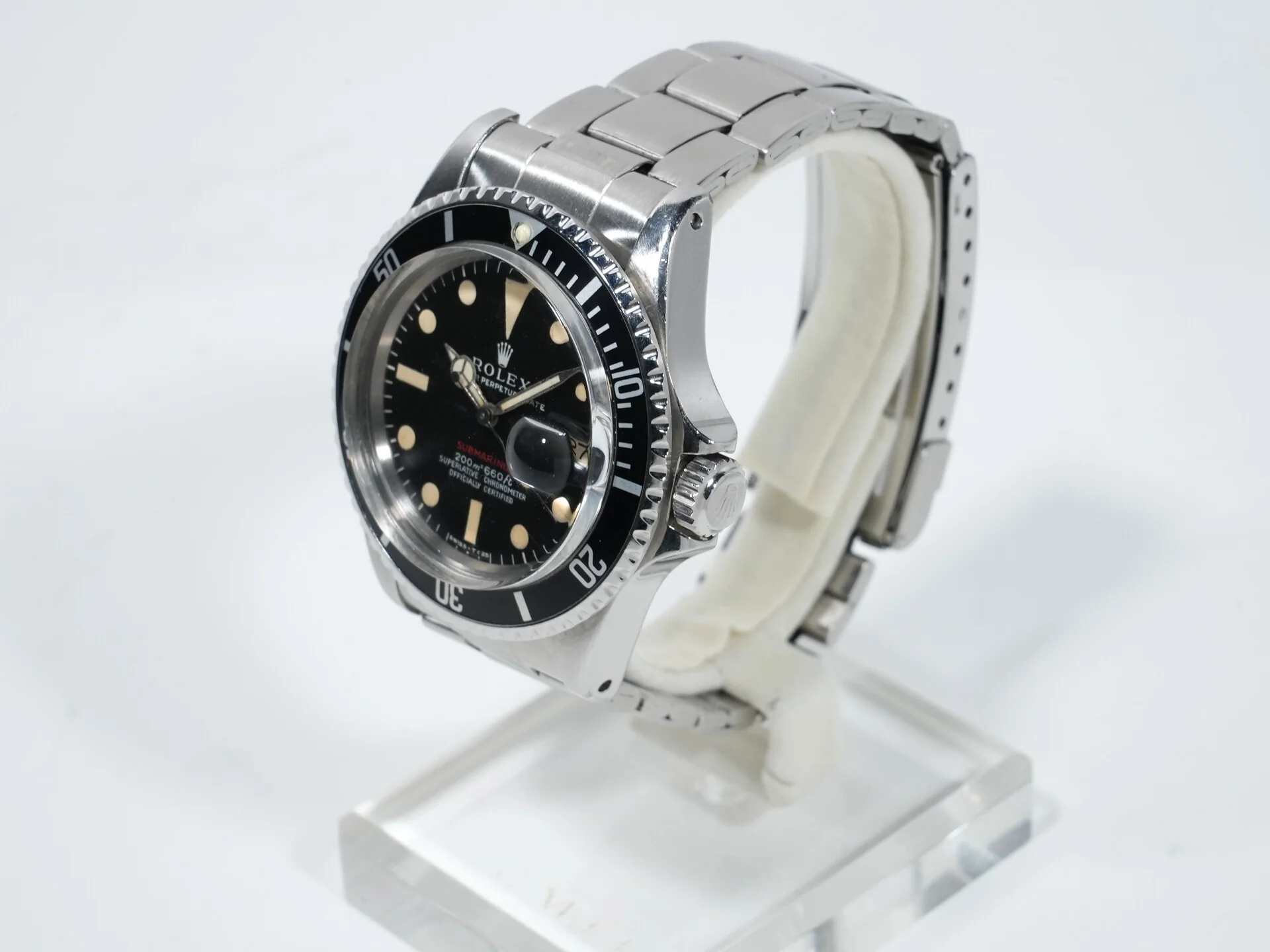 ロレックス サブマリーナー デイト Ref.1680 ステンレススチール ブラック文字盤 中古 y8a5qztg - Image 4
