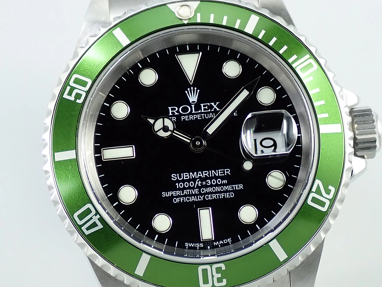 ロレックス サブマリーナー デイト Ref.16610LV ステンレススチール ブラック文字盤 - Image 3