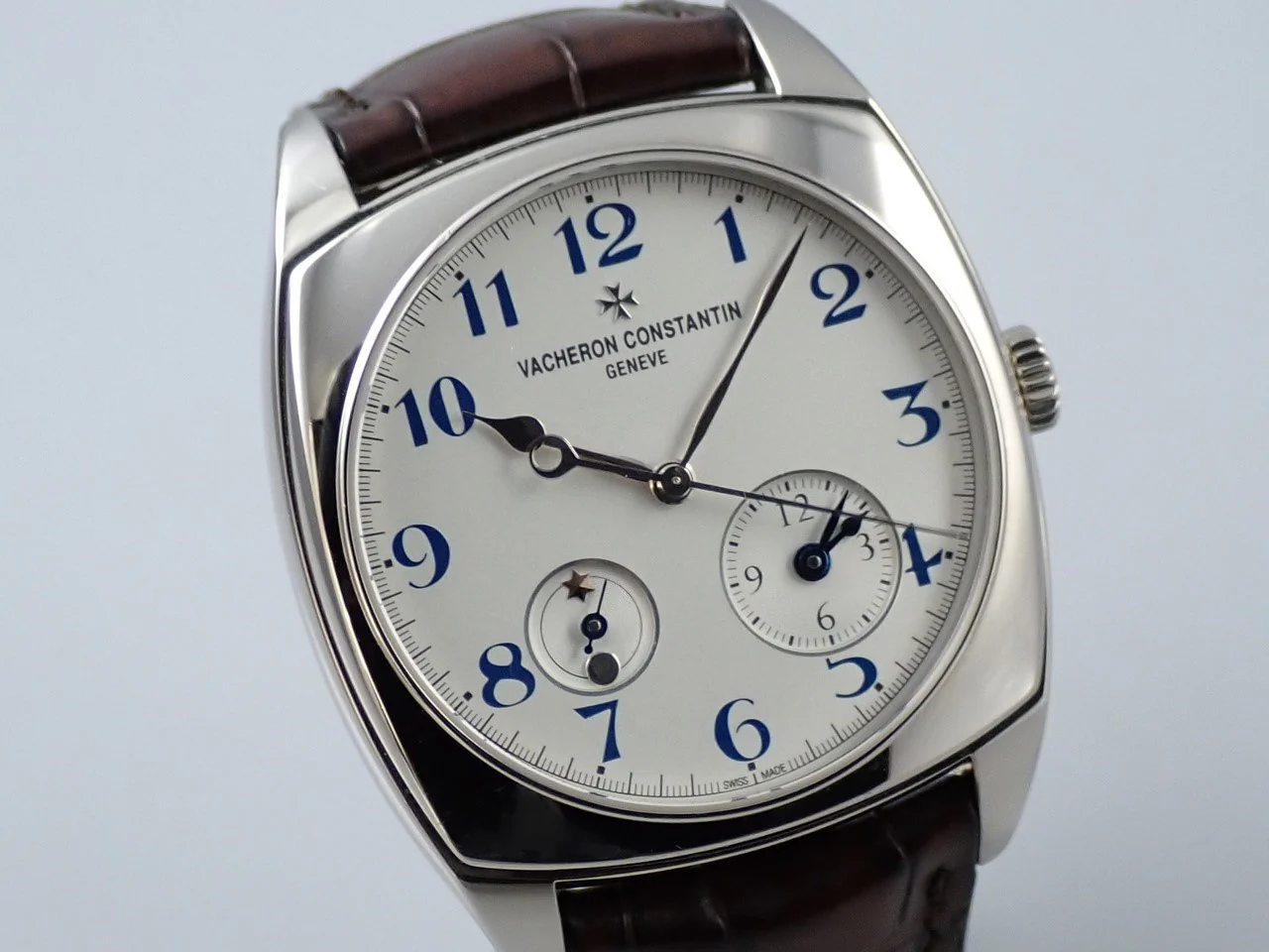 ヴァシュロンコンスタンタン ハーモニー デュアルタイム Ref.7810S/000G-B050 シルバー文字盤 中古 YCR7ZRJS - Image 3