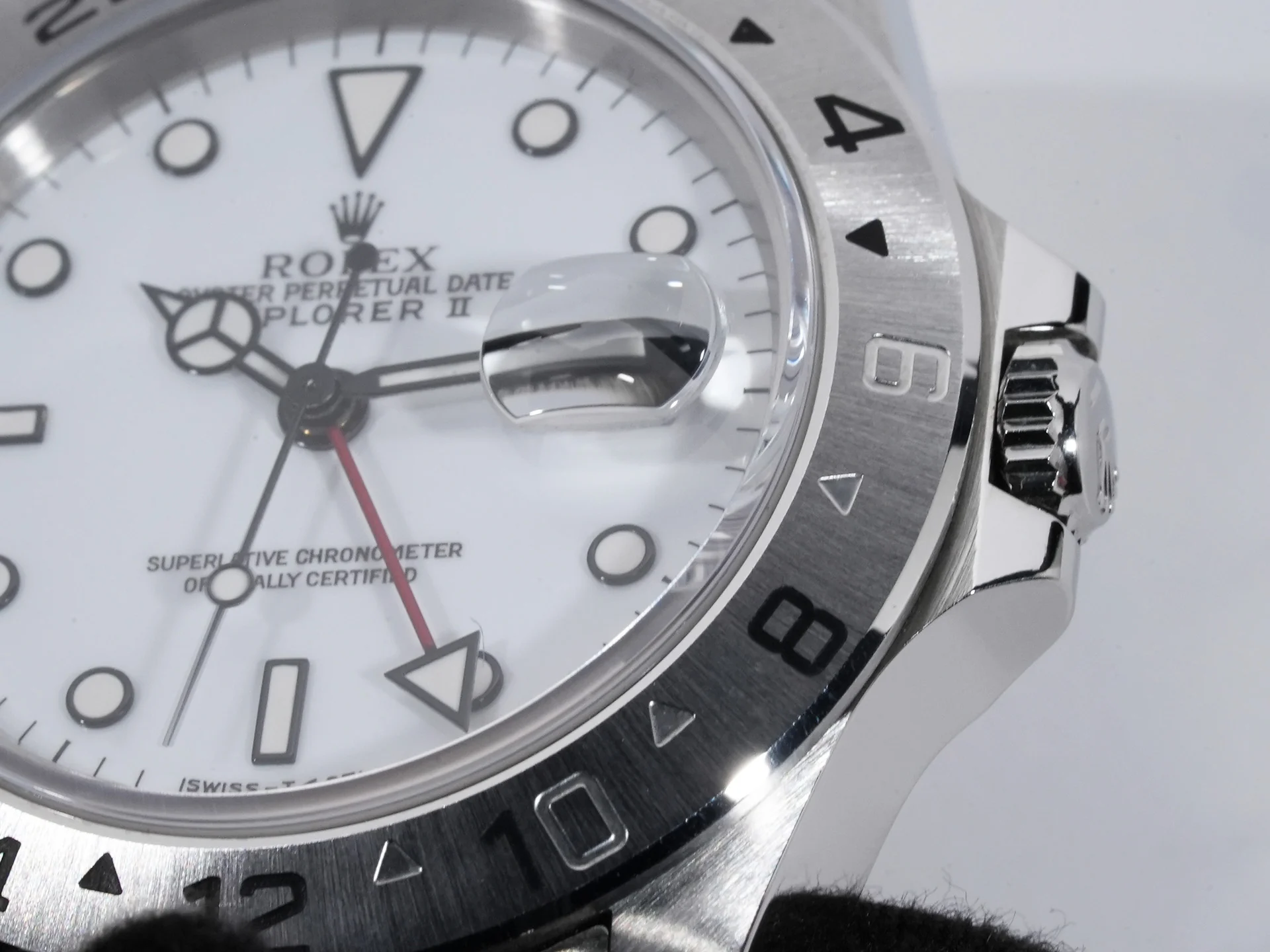 ロレックス エクスプローラーII Ref.16570 ステンレススチール ホワイト文字盤 - Image 10