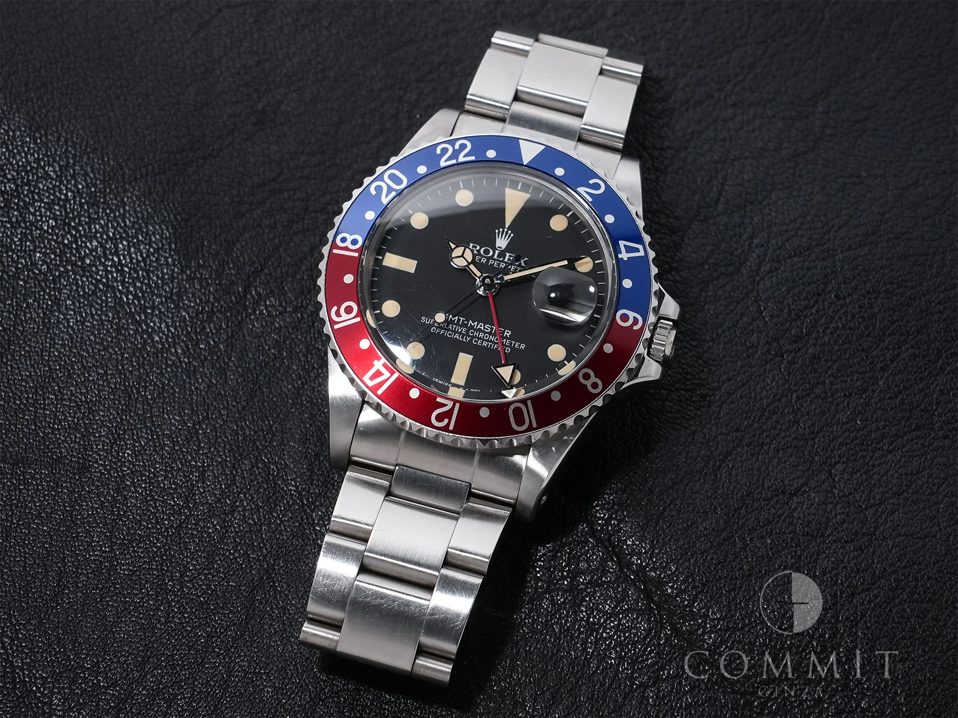 ロレックス GMTマスター Ref.16750 ステンレススチール ブラック文字盤 オイスターブレスレット 中古 yg5faqeh - Image 15