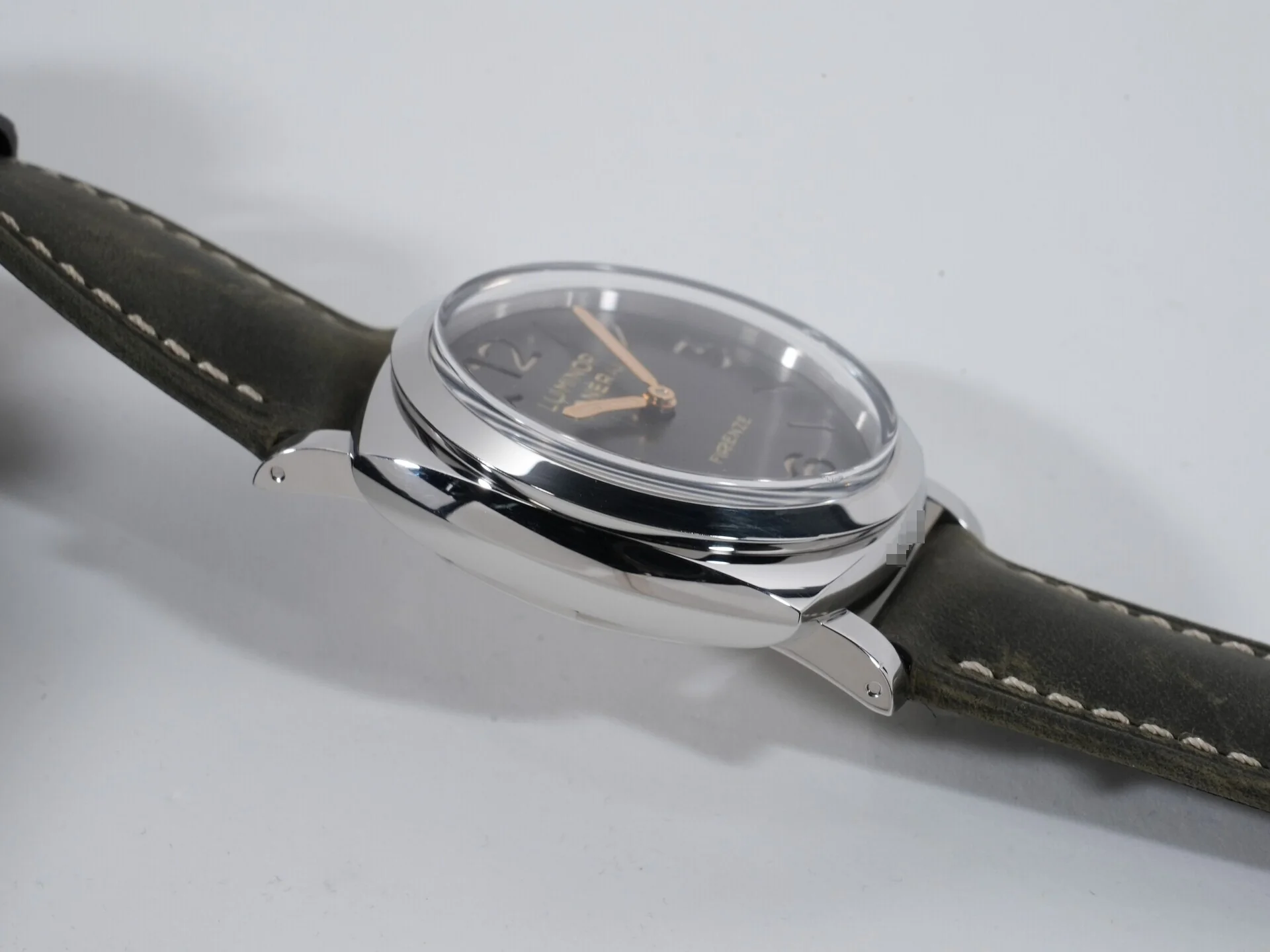 パネライ ルミノール 1950 3DAYS FIRENZE Ref.PAM00605 グレー文字盤 中古 yh6hm37f - Image 5