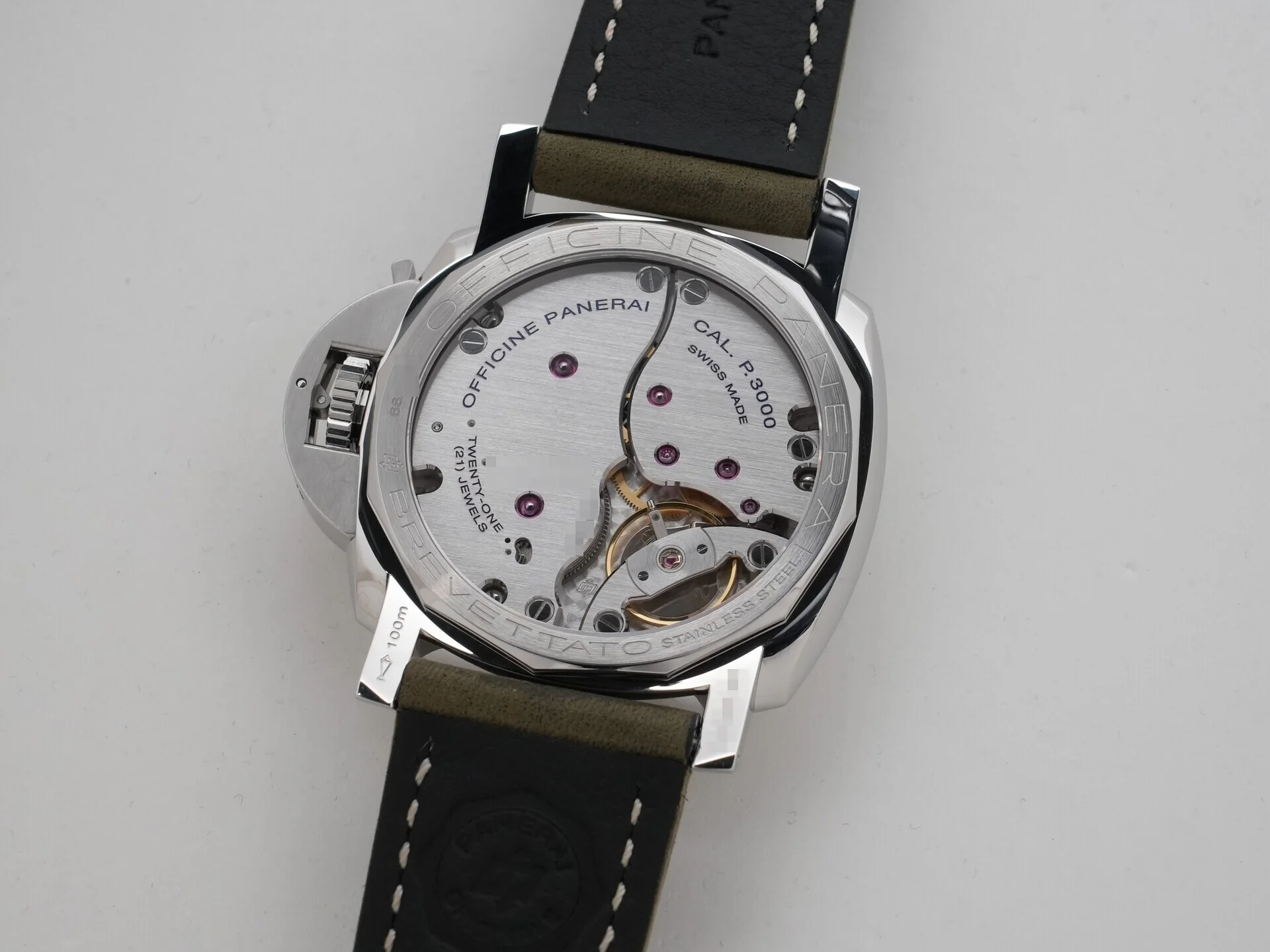 パネライ ルミノール 1950 3DAYS FIRENZE Ref.PAM00605 グレー文字盤 中古 yh6hm37f - Image 7