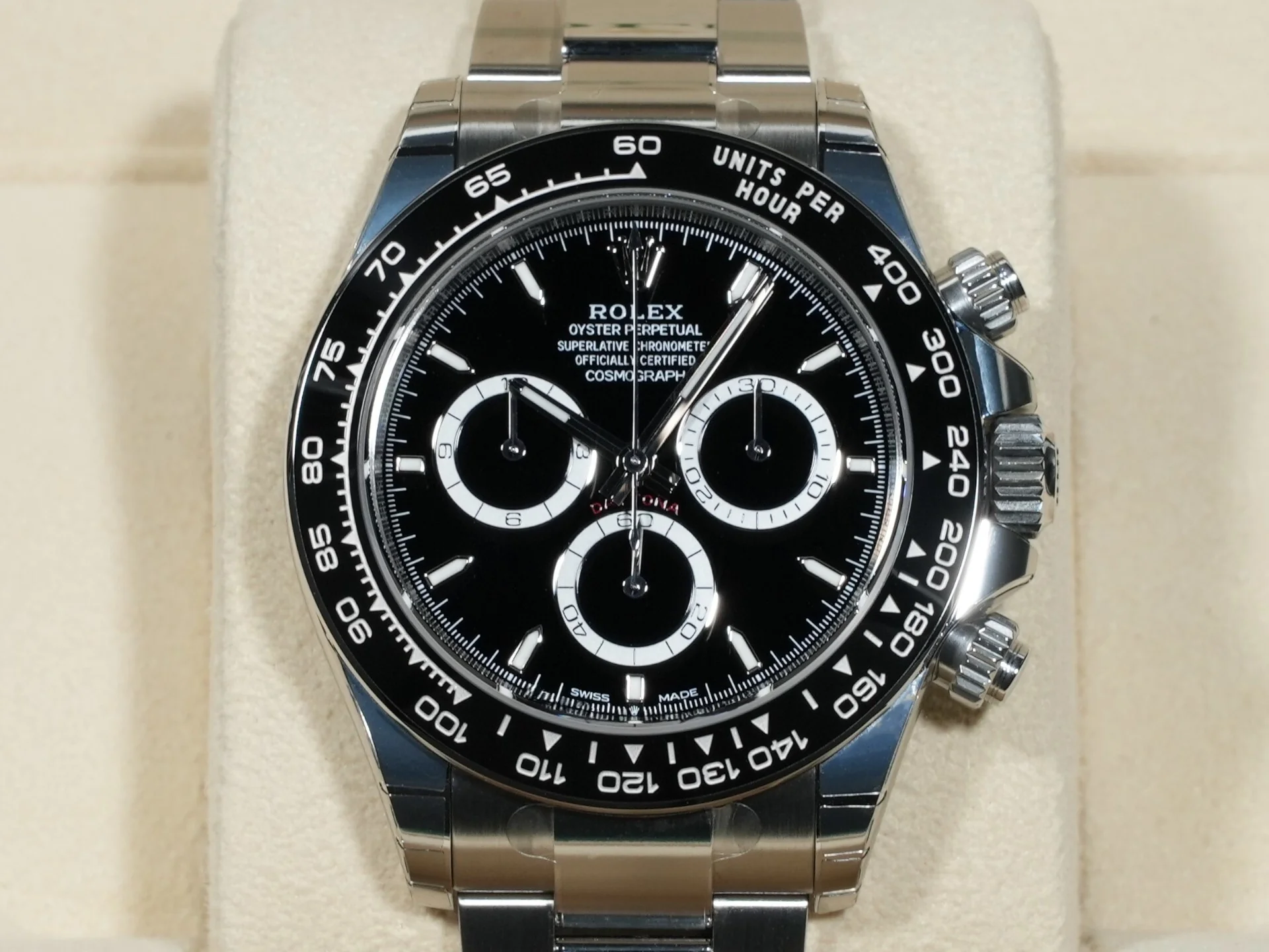 ロレックス デイトナ Ref.126500LN ステンレススチール ブラック文字盤 - Image 2