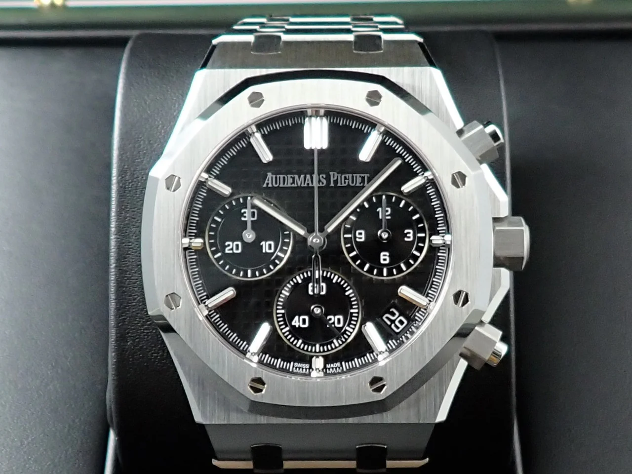 オーデマピゲ ロイヤルオーク クロノグラフ Ref.26240ST.OO.1320ST.06 ステンレススチール ブラック文字盤 - Image 2